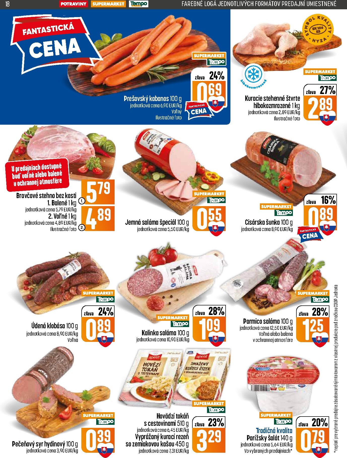 coop-jednota - Nový COOP Jednota - Tempo leták od štvrtka, 18.06.2026 do stredy, 24.06.2026 - page: 18