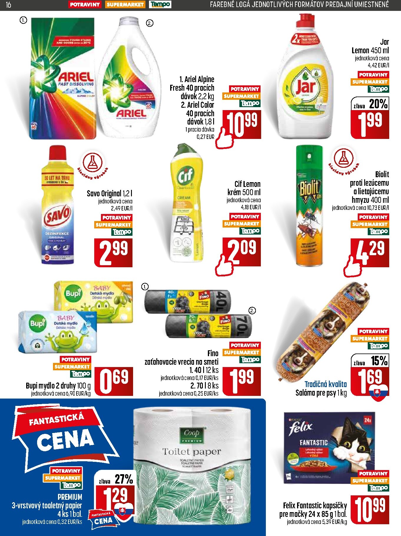 coop-jednota - Nový COOP Jednota - Tempo leták od štvrtka, 18.06.2026 do stredy, 24.06.2026 - page: 16