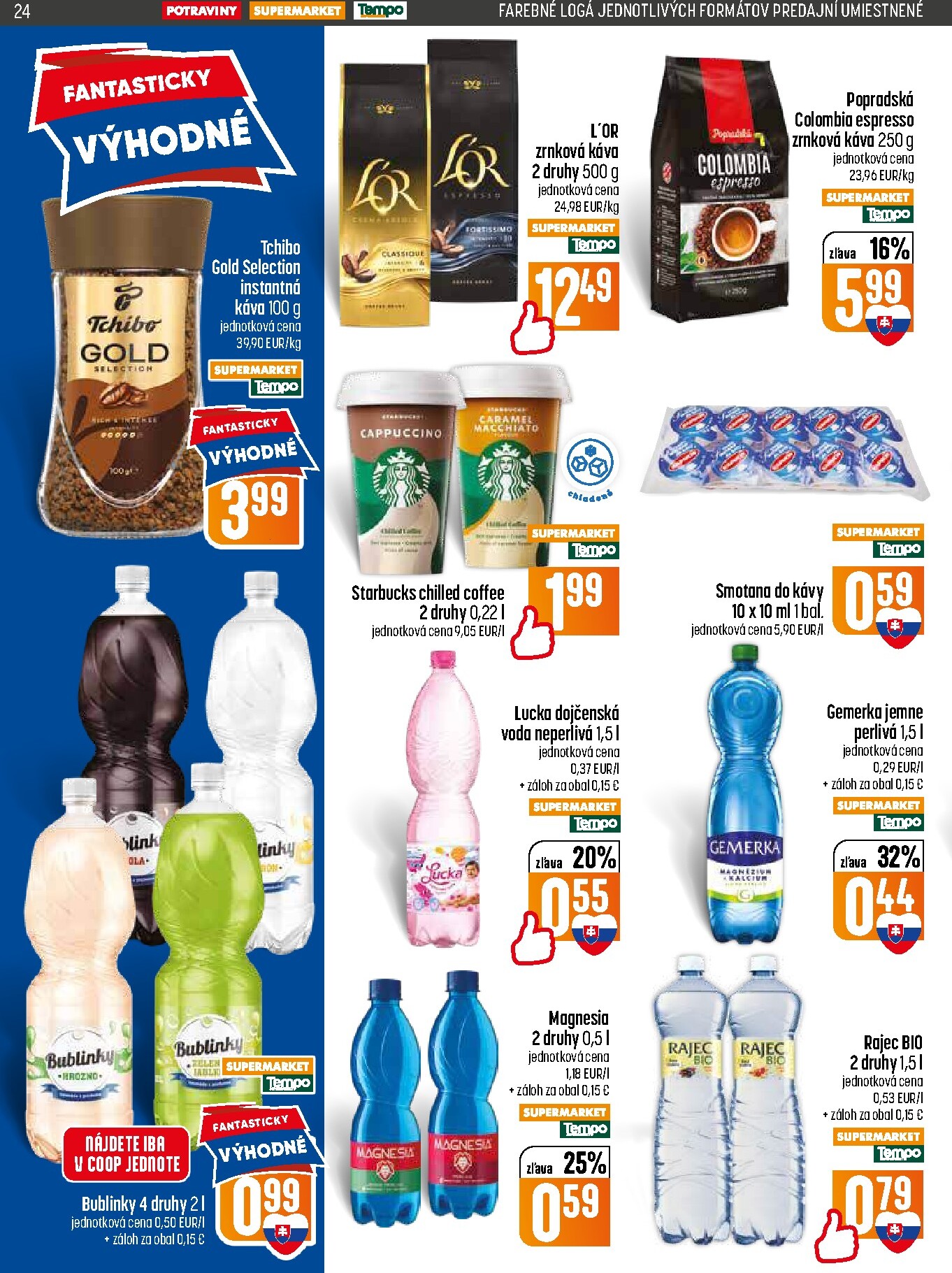 coop-jednota - Nový COOP Jednota - Tempo leták od štvrtka, 18.06.2026 do stredy, 24.06.2026 - page: 24
