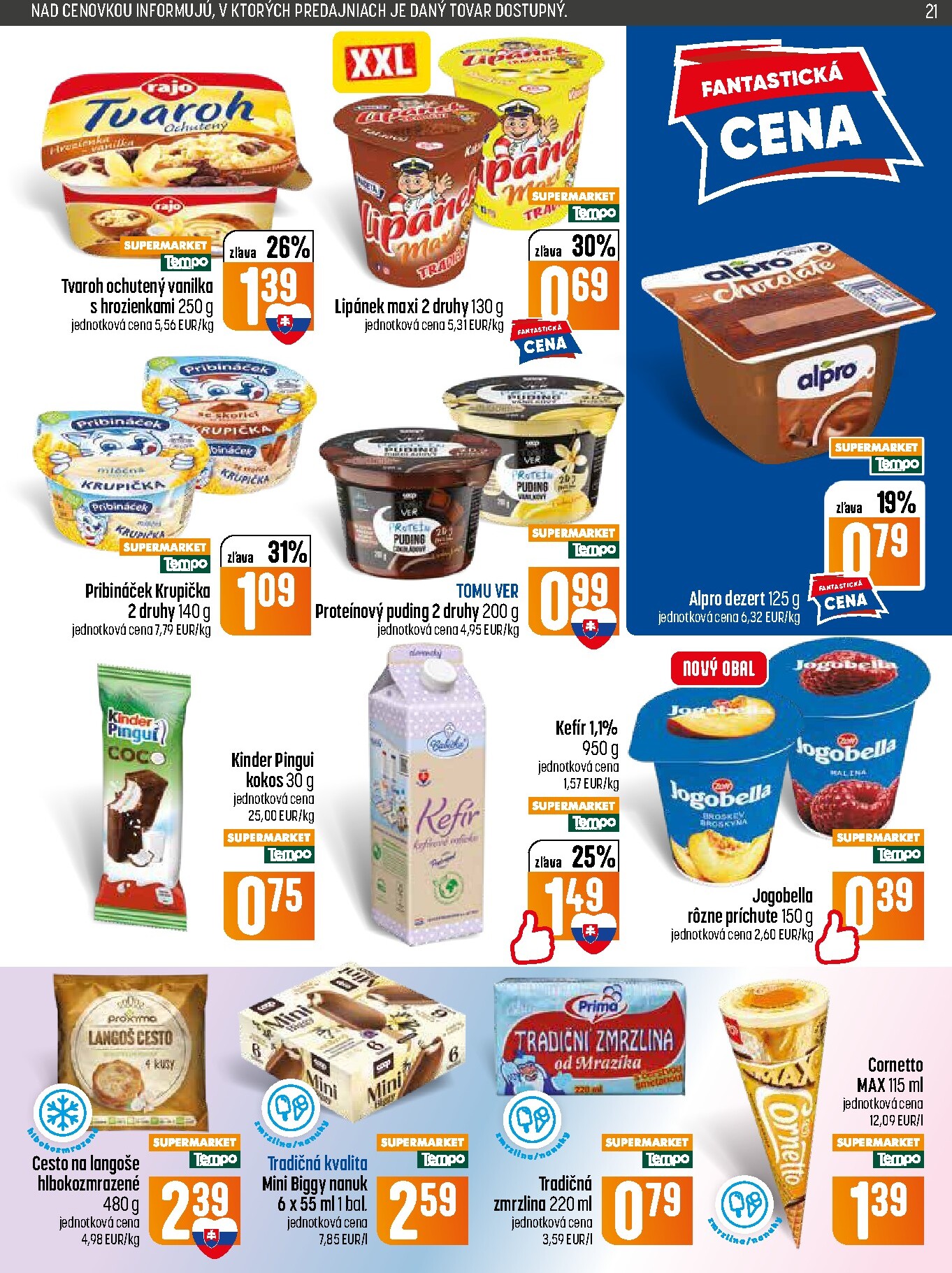 coop-jednota - Nový COOP Jednota - Tempo leták od štvrtka, 18.06.2026 do stredy, 24.06.2026 - page: 21