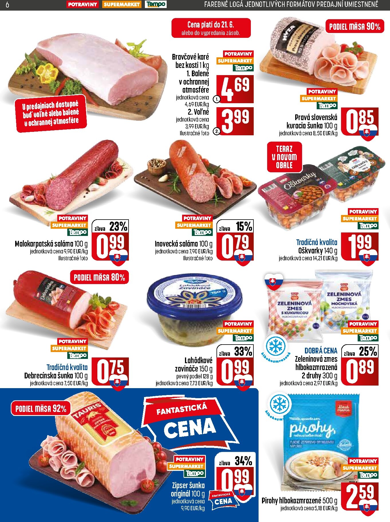 coop-jednota - Nový COOP Jednota - Tempo leták od štvrtka, 18.06.2026 do stredy, 24.06.2026 - page: 6