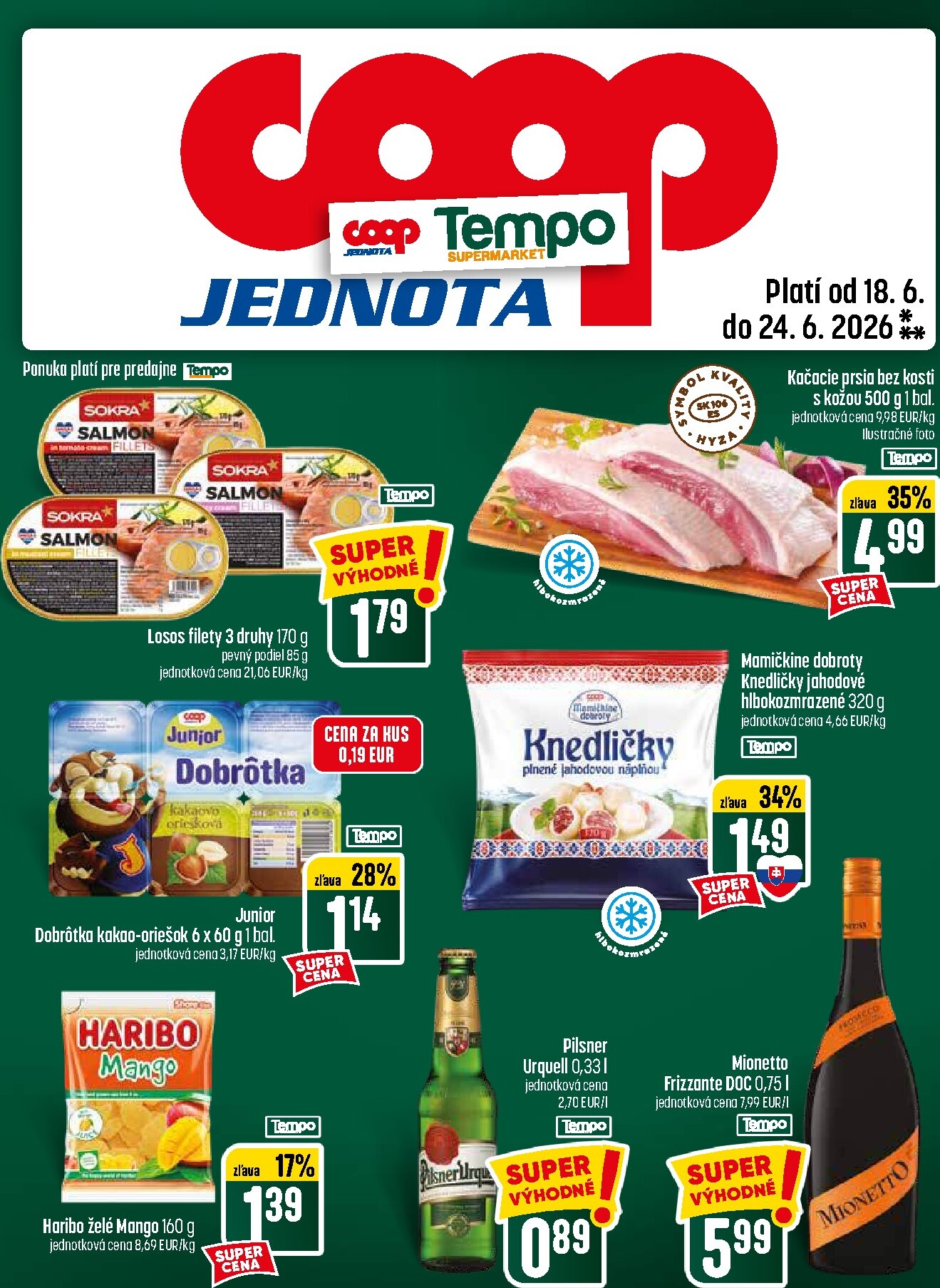 coop-jednota - Nový COOP Jednota - Tempo leták od štvrtka, 18.06.2026 do stredy, 24.06.2026 - page: 29