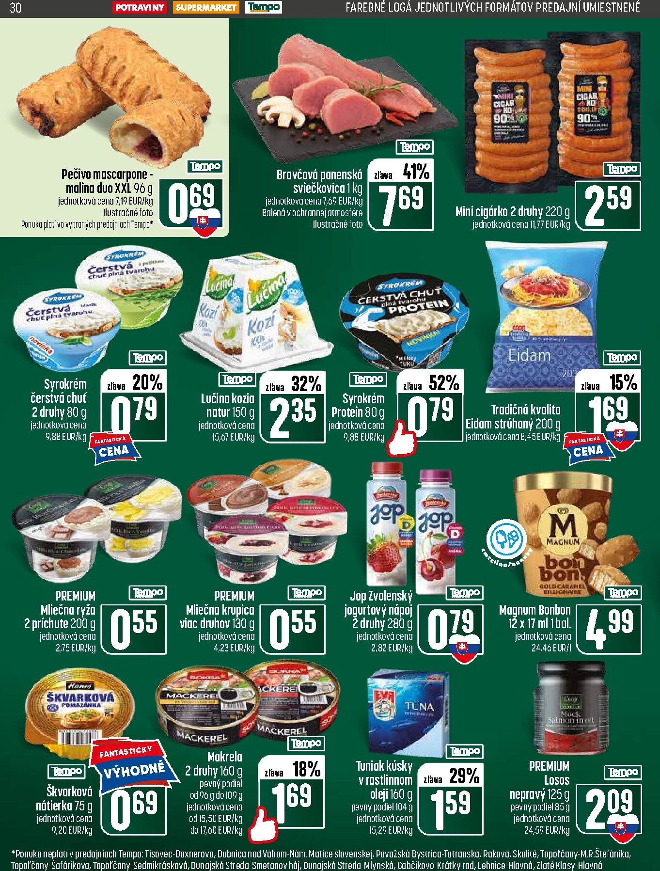 coop-jednota - Nový COOP Jednota - Tempo leták od štvrtka, 25.06.2026 do stredy, 01.07.2026 - page: 30