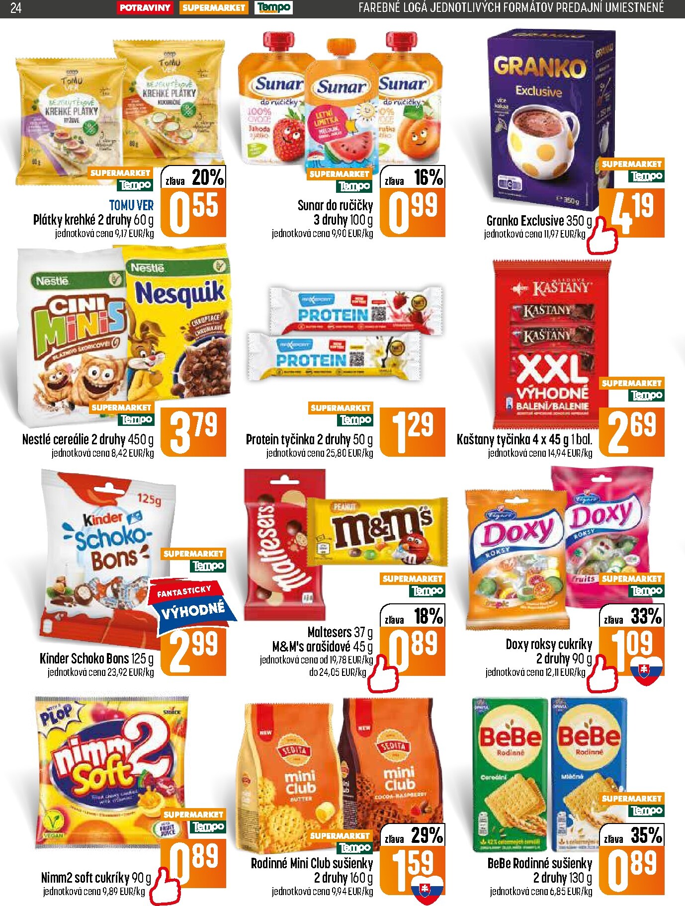 coop-jednota - Nový COOP Jednota - Tempo leták od štvrtka, 25.06.2026 do stredy, 01.07.2026 - page: 24
