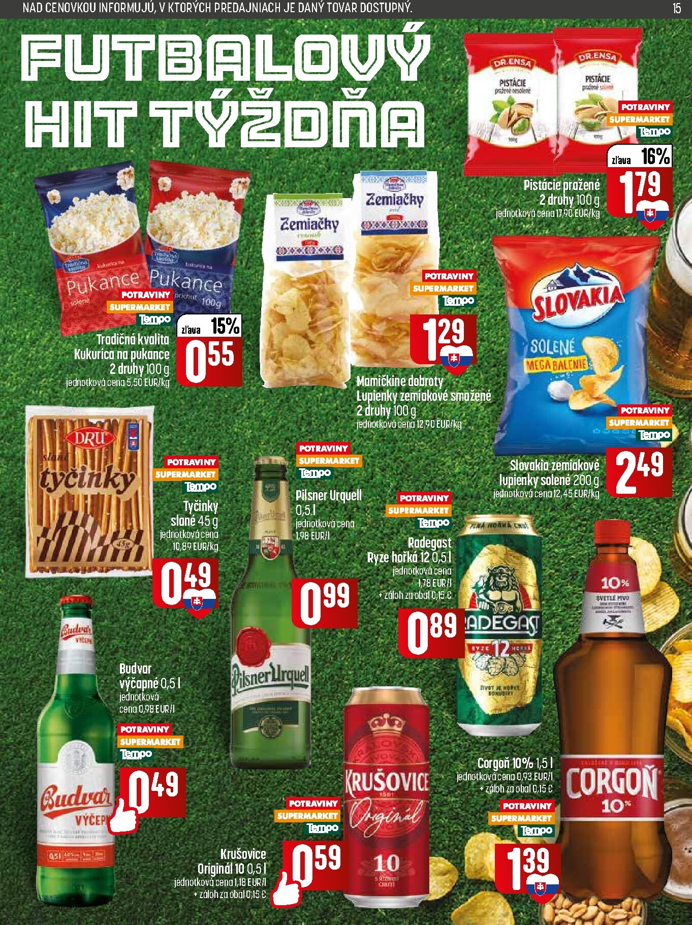 coop-jednota - Nový COOP Jednota - Tempo leták od štvrtka, 25.06.2026 do stredy, 01.07.2026 - page: 15