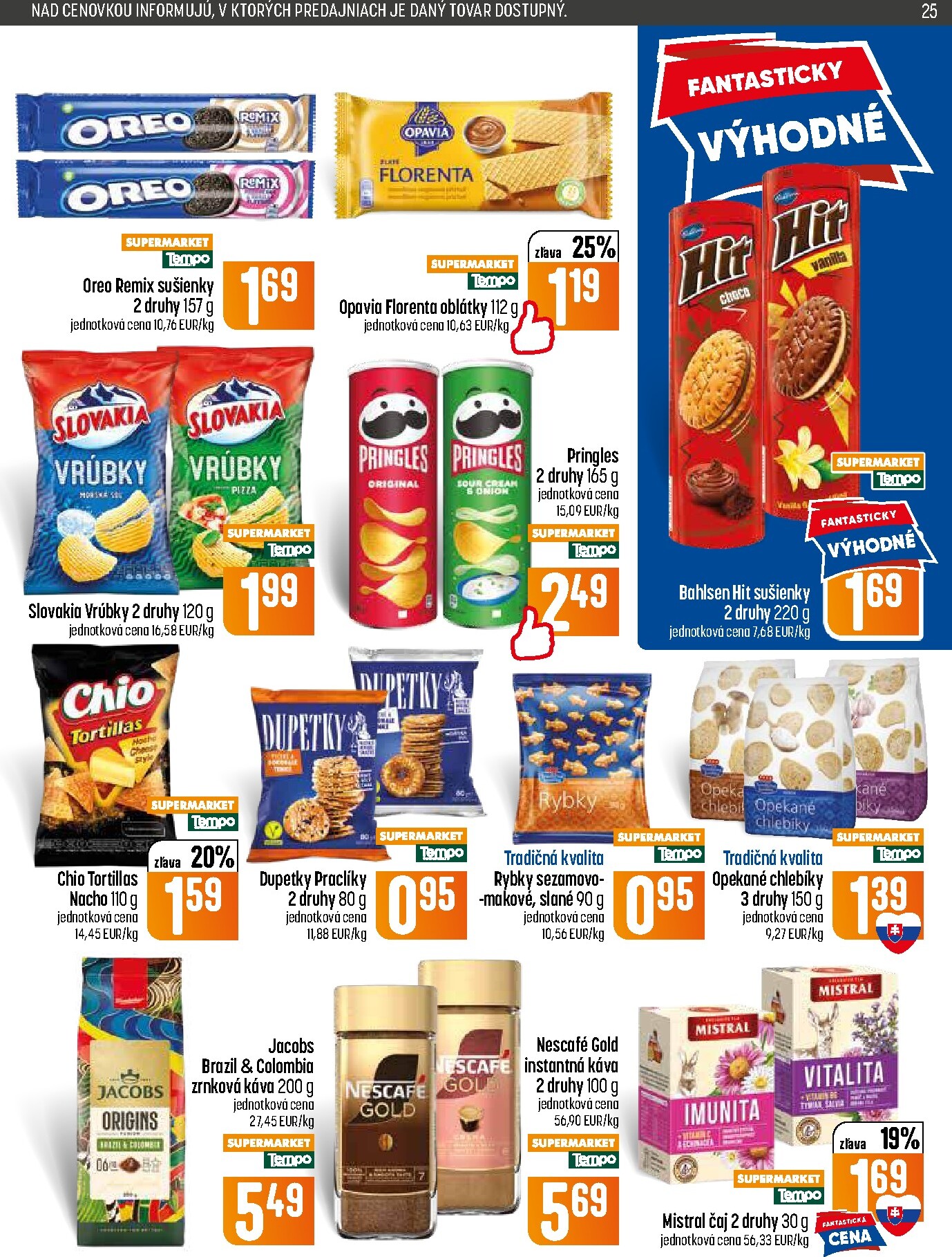 coop-jednota - Nový COOP Jednota - Tempo leták od štvrtka, 25.06.2026 do stredy, 01.07.2026 - page: 25