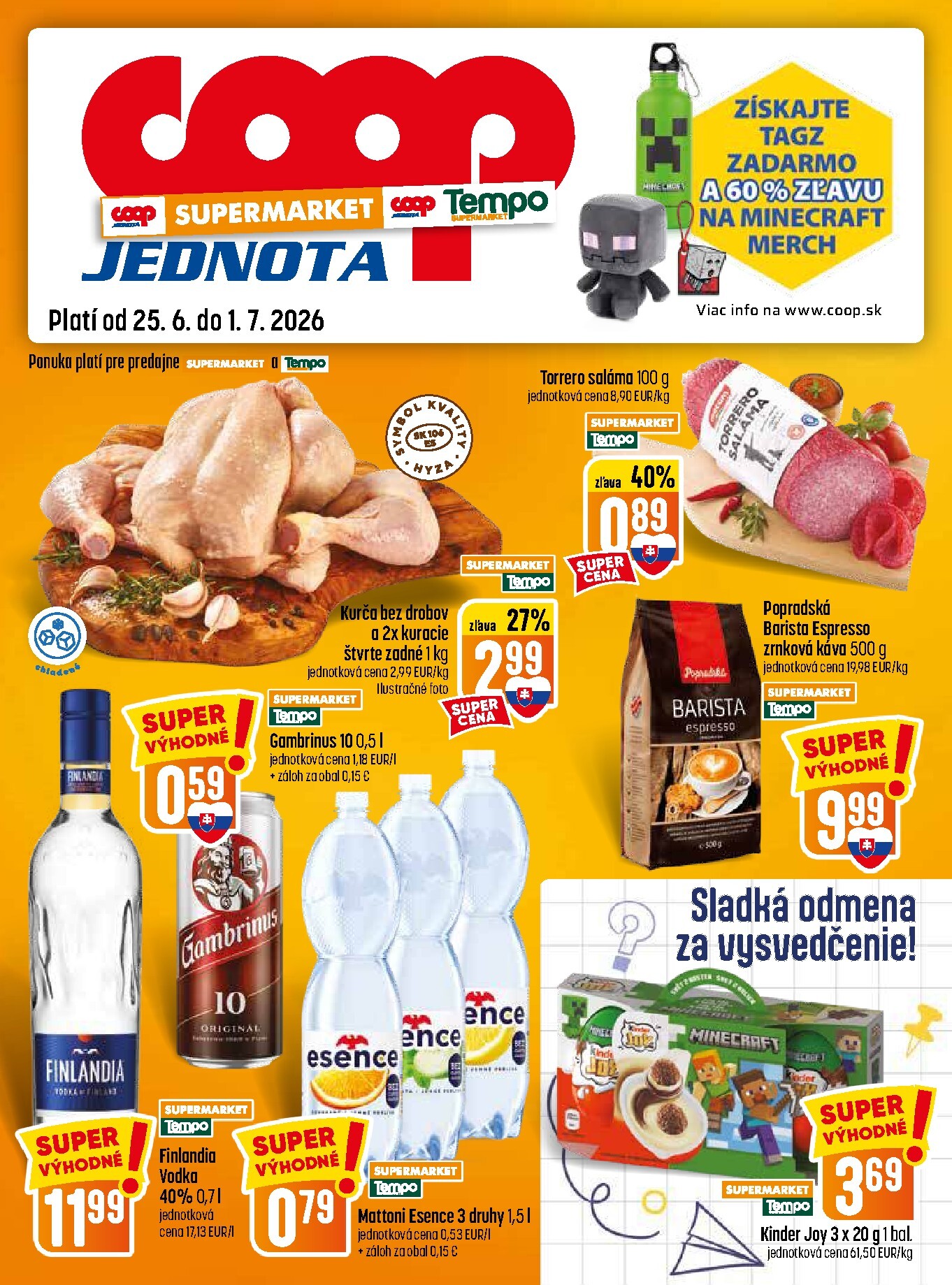 coop-jednota - Nový COOP Jednota - Tempo leták od štvrtka, 25.06.2026 do stredy, 01.07.2026 - page: 17