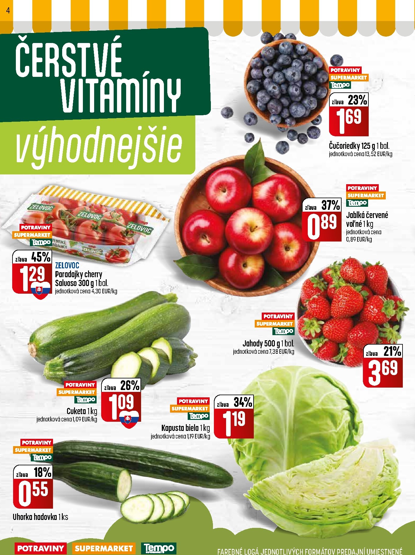 coop-jednota - Nový COOP Jednota - Tempo leták od štvrtka, 25.06.2026 do stredy, 01.07.2026 - page: 4