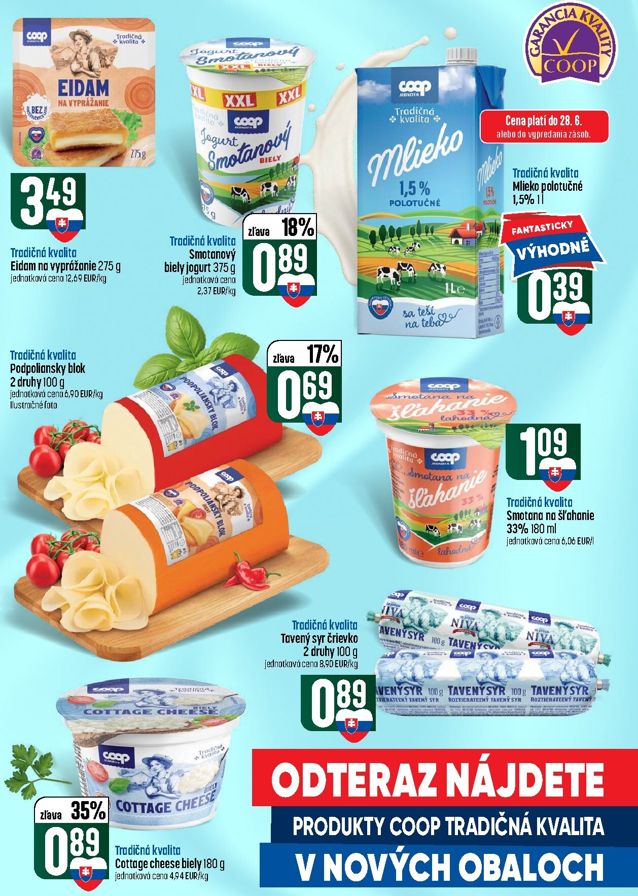 coop-jednota - Aktuálny COOP Jednota - Tempo leták od štvrtka, 25.06.2026 do stredy, 01.07.2026 - page: 3