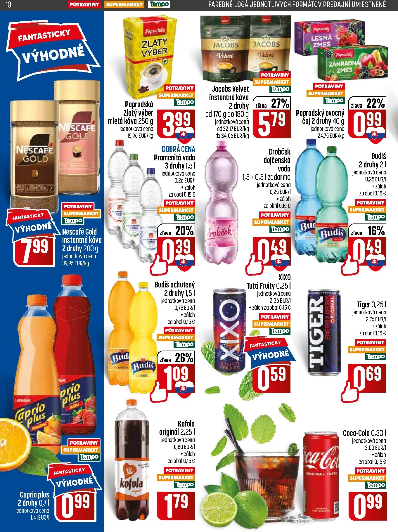 coop-jednota - Nový COOP Jednota leták od štvrtka, 02.07.2026 do stredy, 08.07.2026 - page: 10