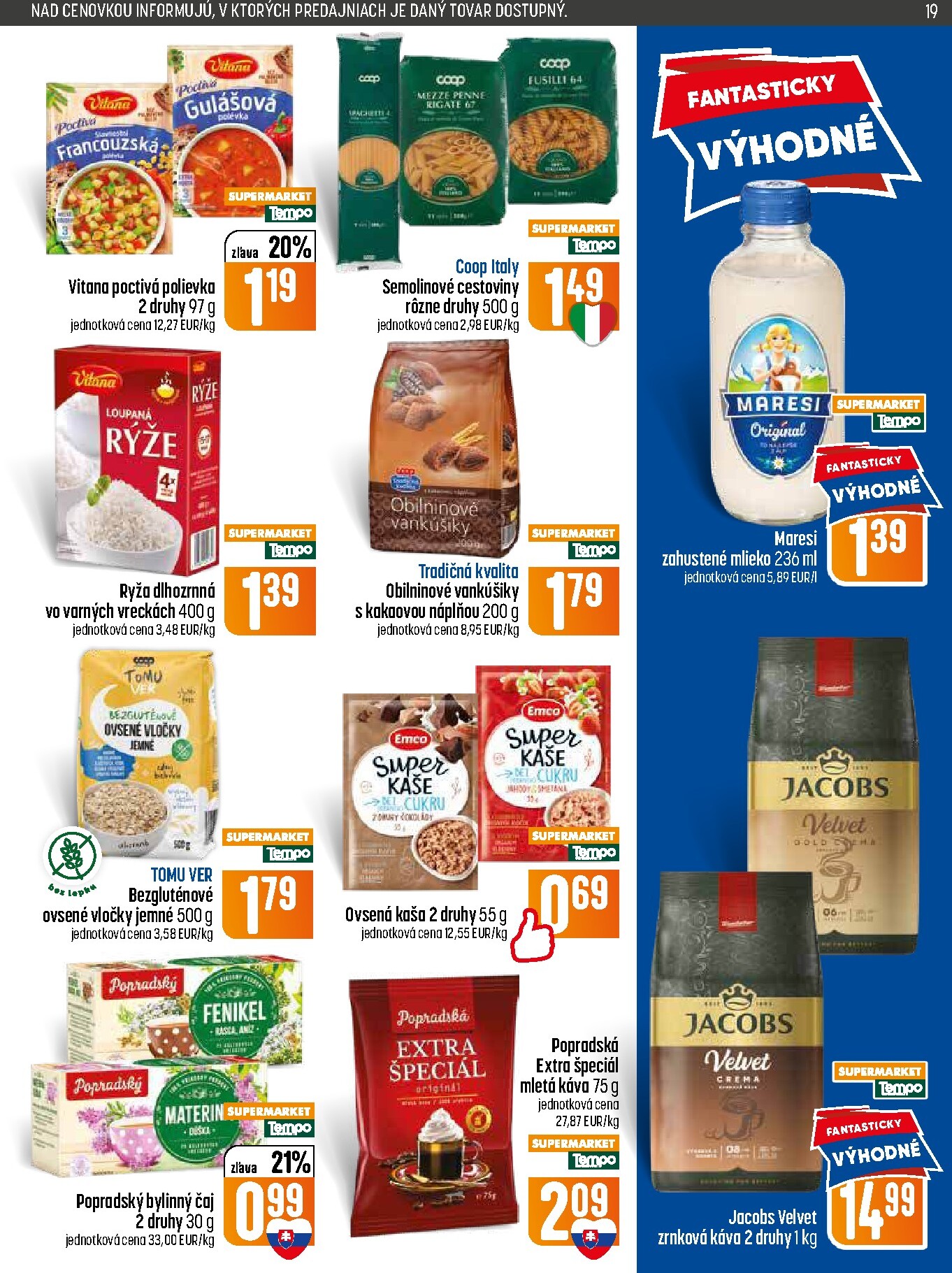 coop-jednota - Nový COOP Jednota leták od štvrtka, 02.07.2026 do stredy, 08.07.2026 - page: 19