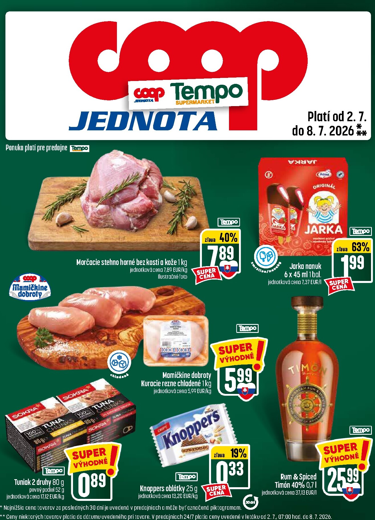 coop-jednota - Nový COOP Jednota leták od štvrtka, 02.07.2026 do stredy, 08.07.2026 - page: 25