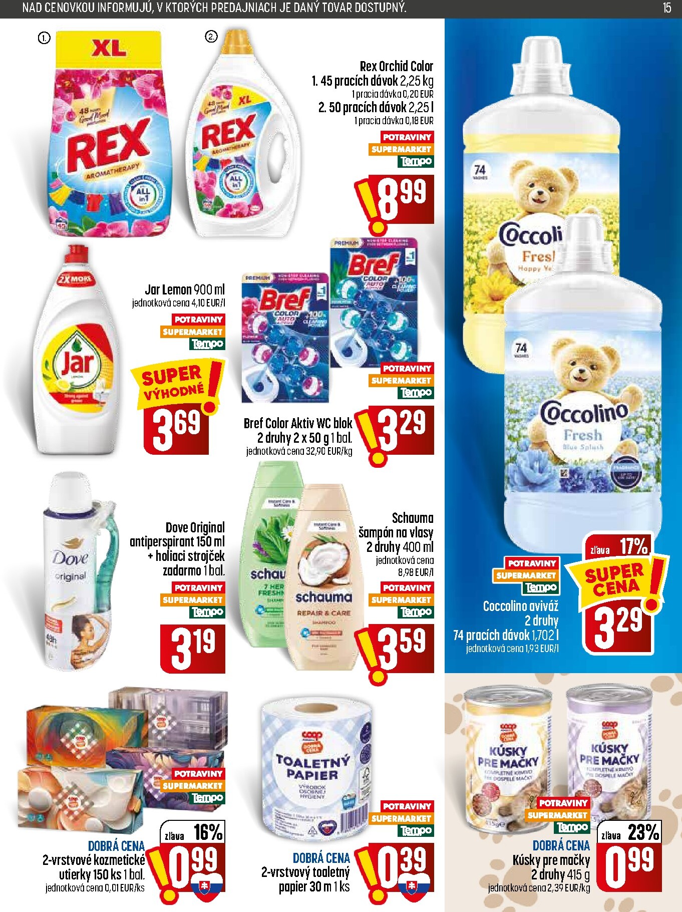 coop-jednota - Nový COOP Jednota leták od štvrtka, 09.07.2026 do stredy, 15.07.2026 - page: 15