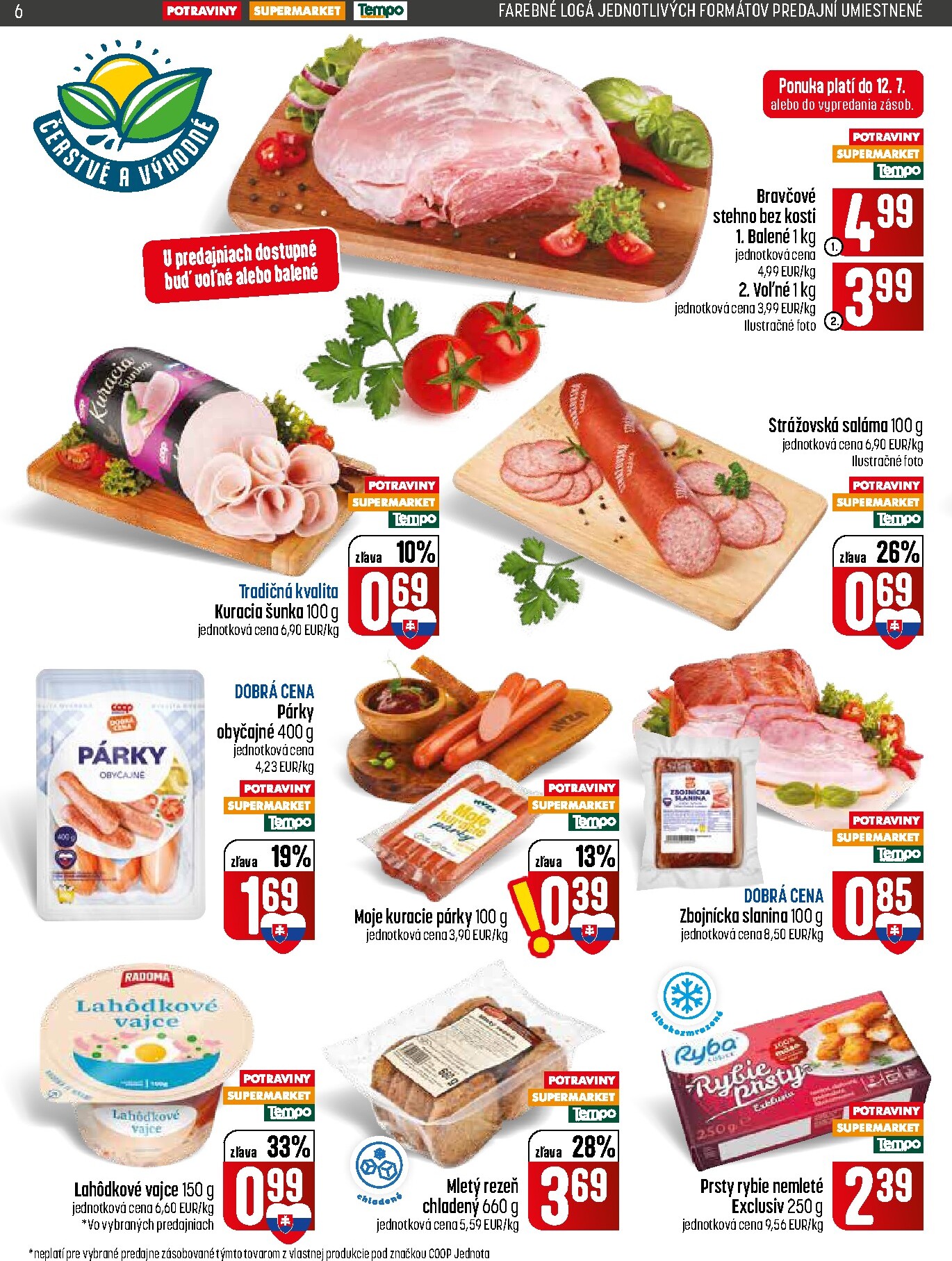 coop-jednota - Nový COOP Jednota leták od štvrtka, 09.07.2026 do stredy, 15.07.2026 - page: 6