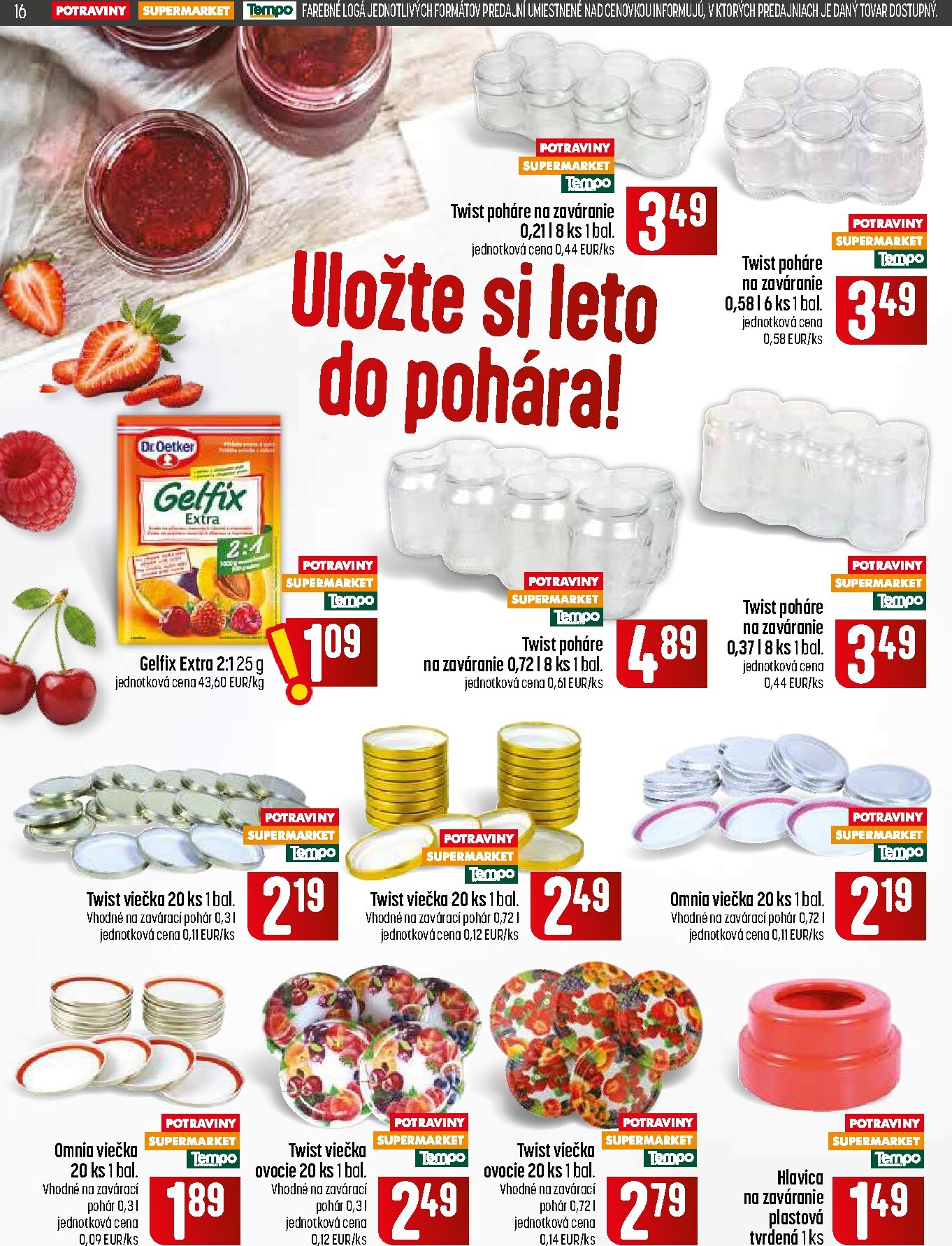 coop-jednota - Nový COOP Jednota leták od štvrtka, 09.07.2026 do stredy, 15.07.2026 - page: 16