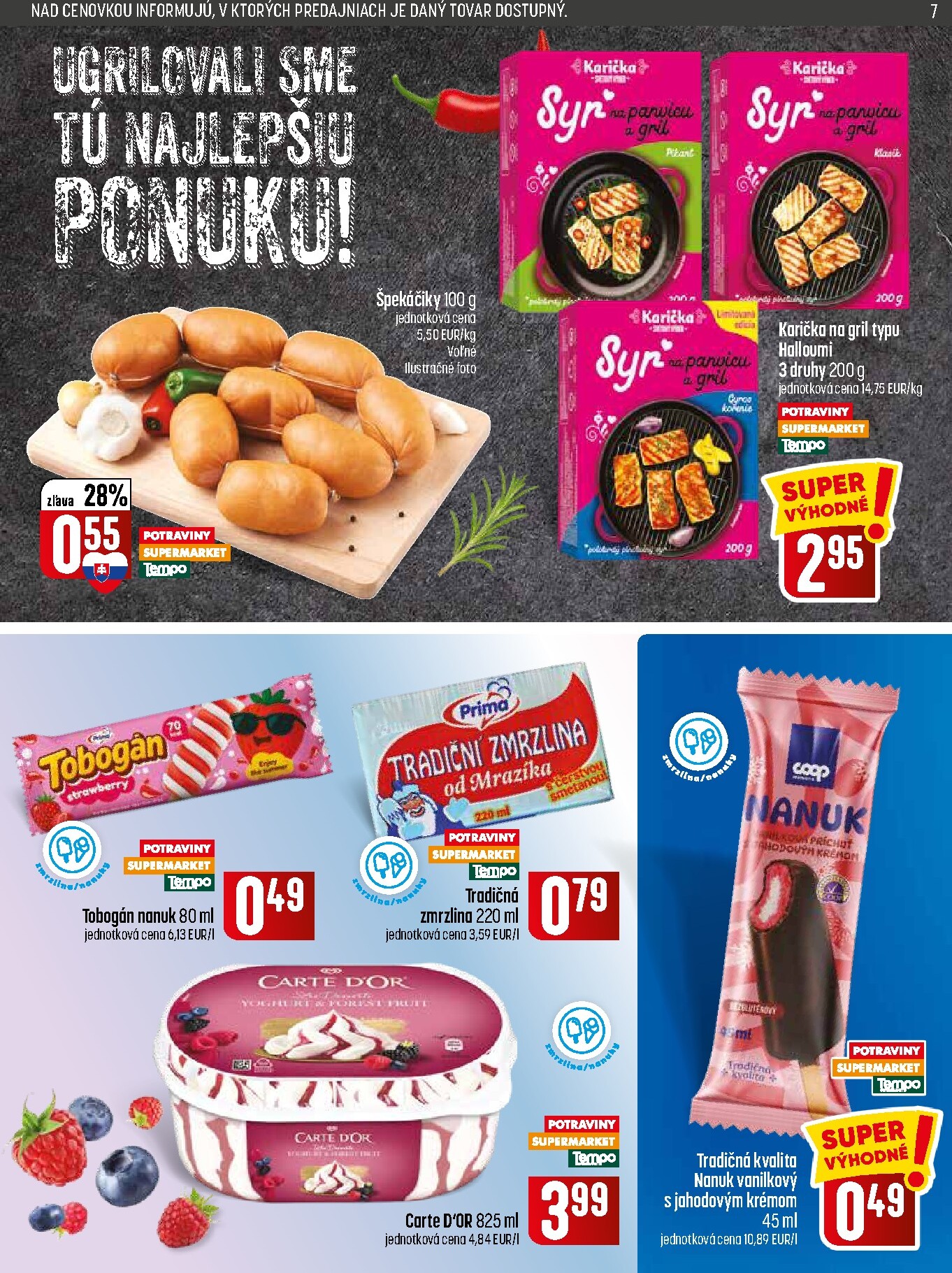 coop-jednota - Nový COOP Jednota leták od štvrtka, 09.07.2026 do stredy, 15.07.2026 - page: 7