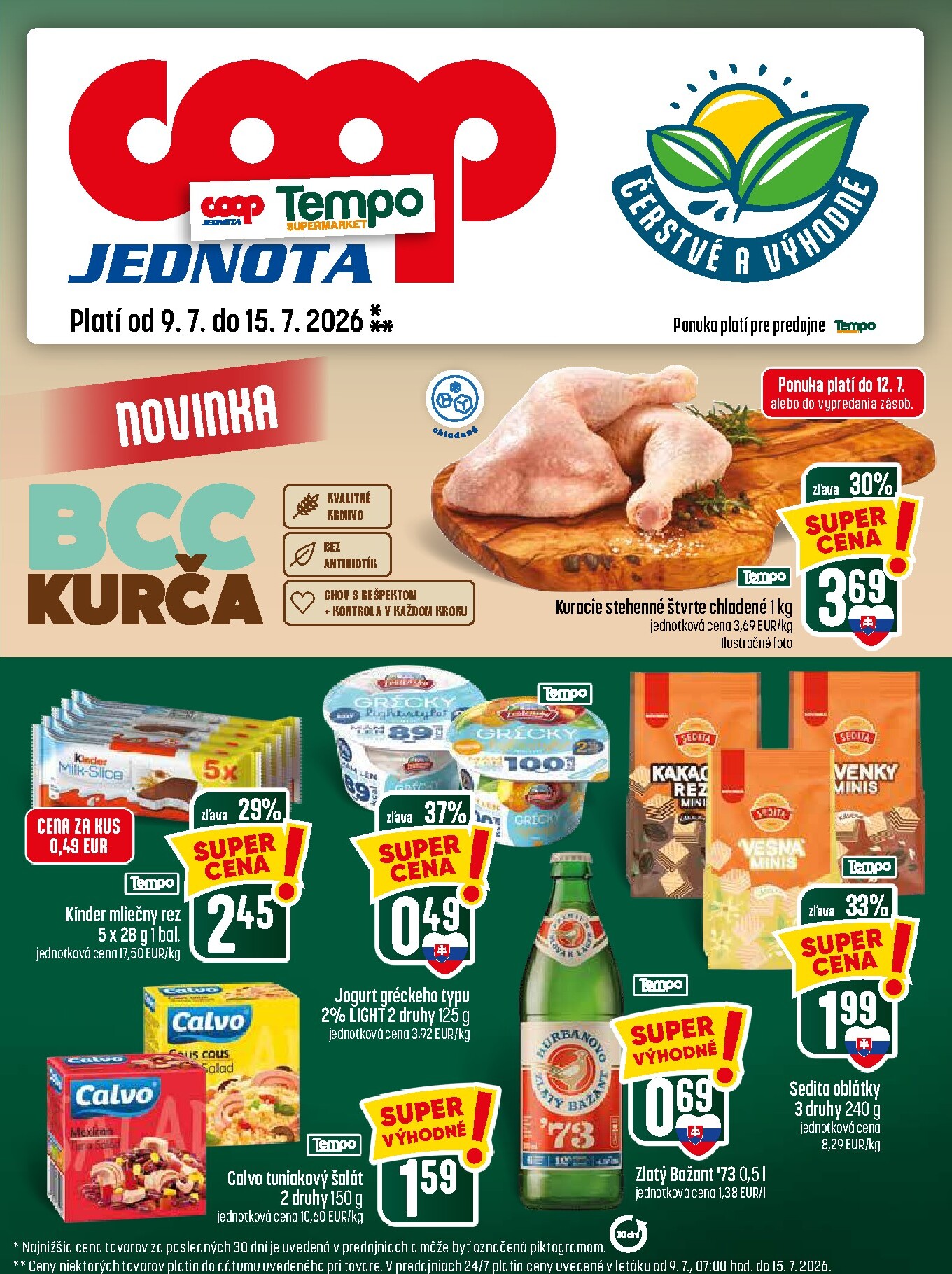 coop-jednota - Nový COOP Jednota leták od štvrtka, 09.07.2026 do stredy, 15.07.2026 - page: 29