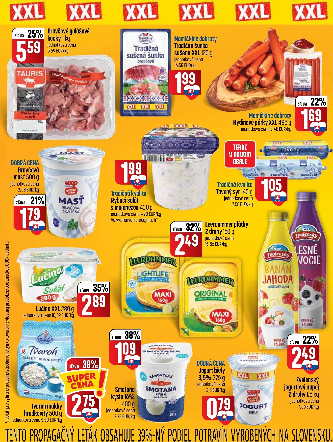 coop-jednota - Nový COOP Jednota - Nakúpte XXL leták od štvrtka, 16.07.2026 do stredy, 05.08.2026 - page: 4