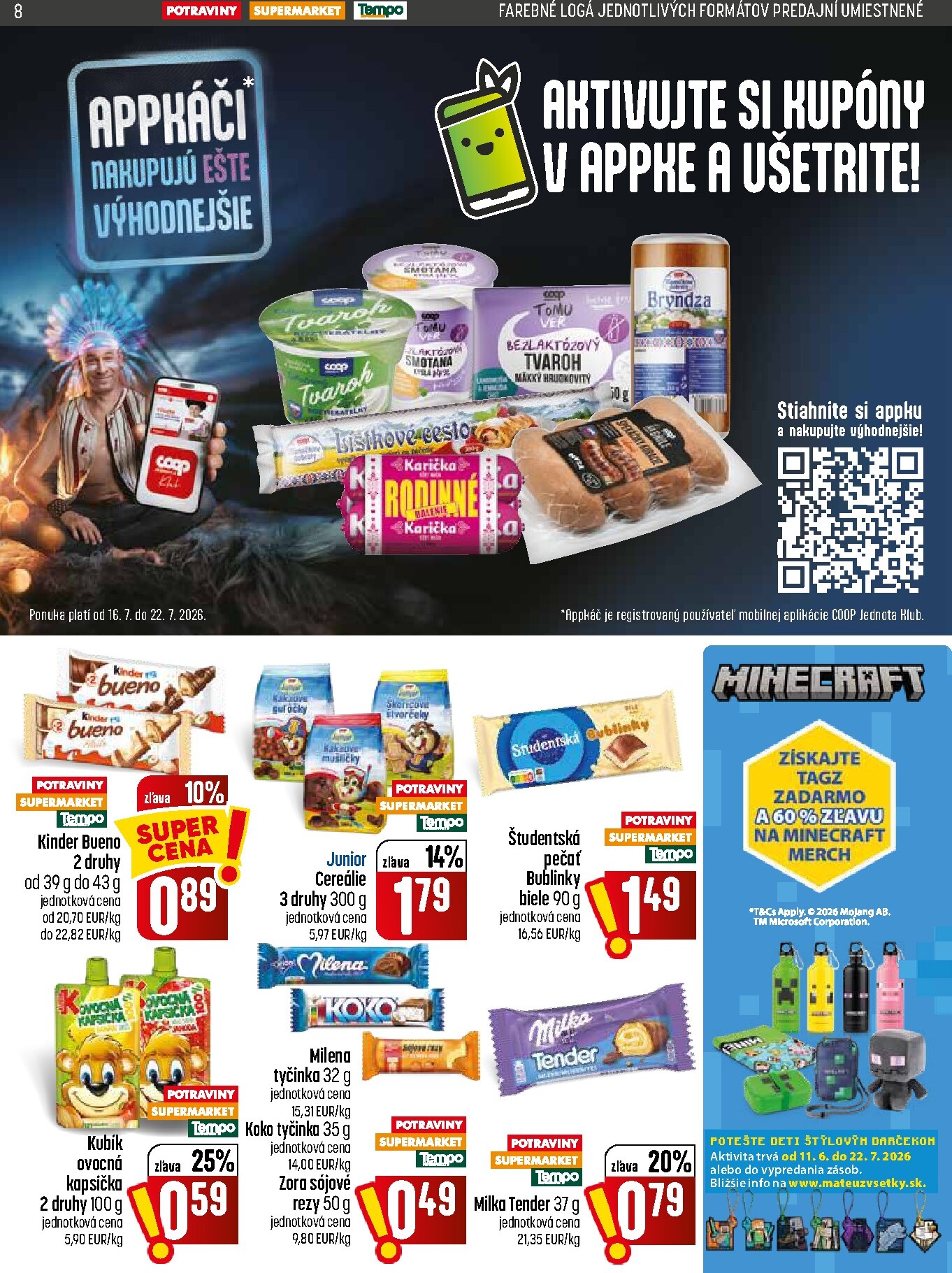coop-jednota - Nový COOP Jednota leták od štvrtka, 16.07.2026 do stredy, 22.07.2026 - page: 8