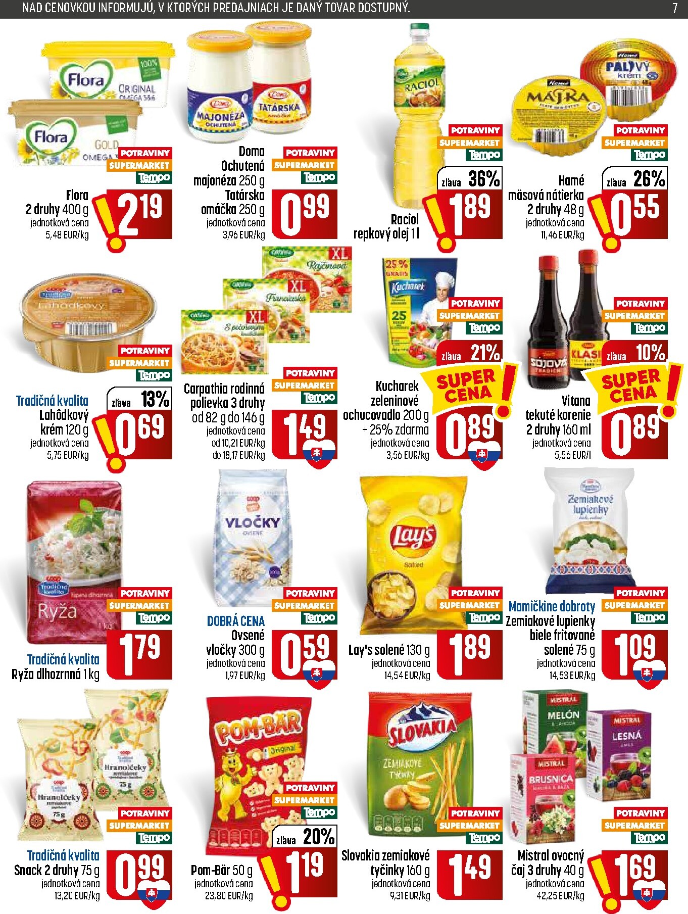 coop-jednota - Nový COOP Jednota leták od štvrtka, 16.07.2026 do stredy, 22.07.2026 - page: 7