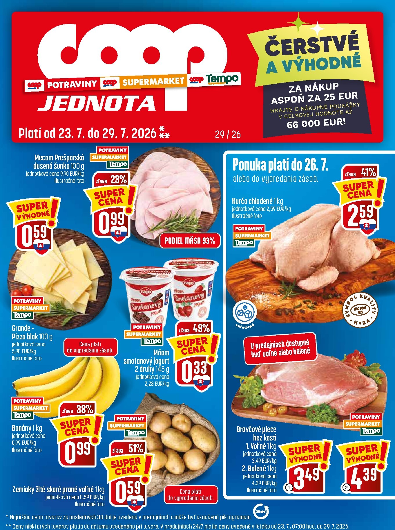 coop-jednota - Nový COOP Jednota leták od štvrtka, 23.07.2026 do stredy, 29.07.2026