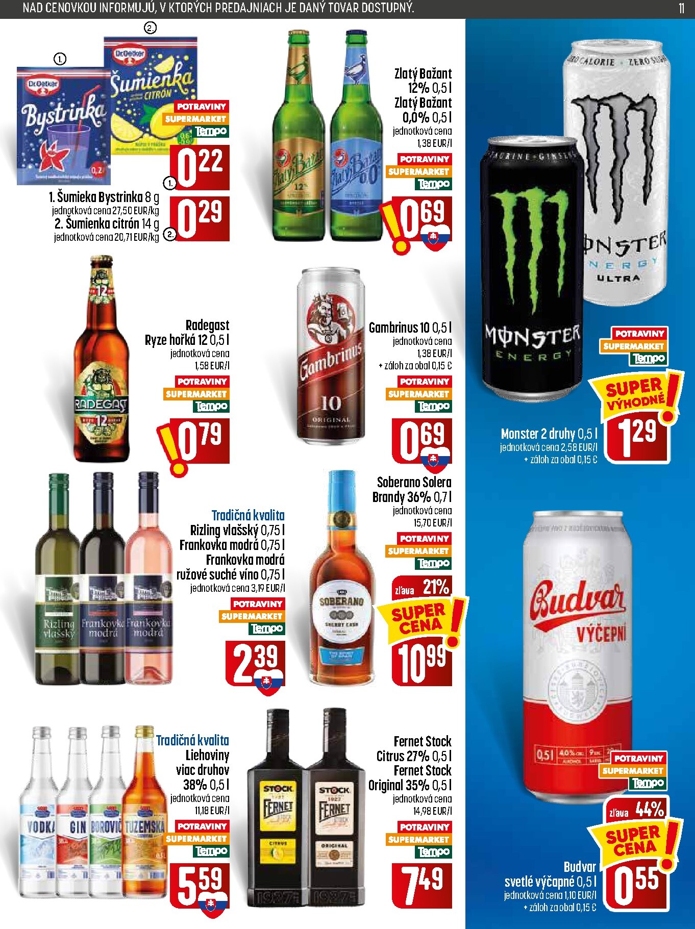 coop-jednota - Nový COOP Jednota leták od štvrtka, 23.07.2026 do stredy, 29.07.2026 - page: 11