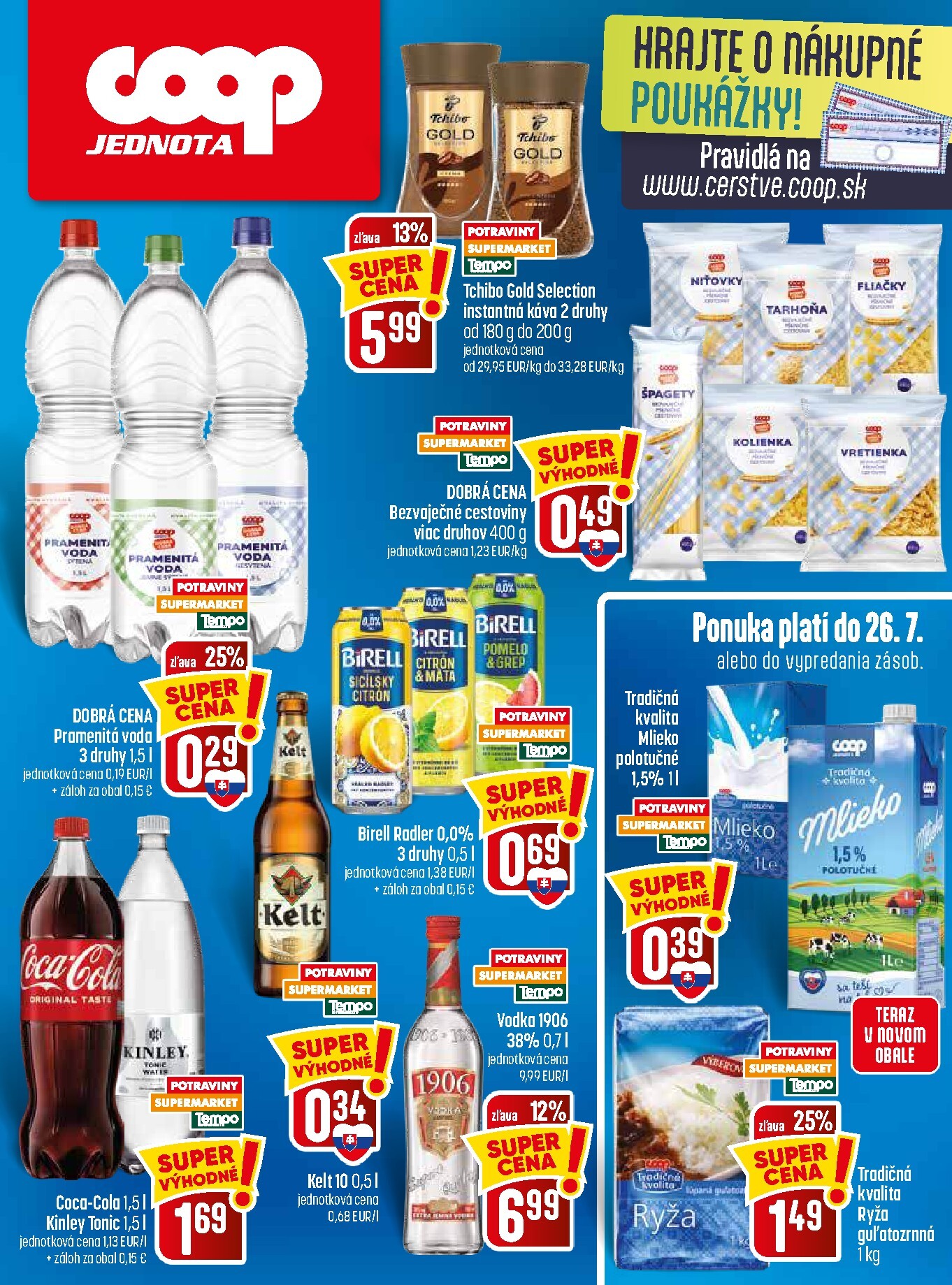 coop-jednota - Nový COOP Jednota leták od štvrtka, 23.07.2026 do stredy, 29.07.2026 - page: 28