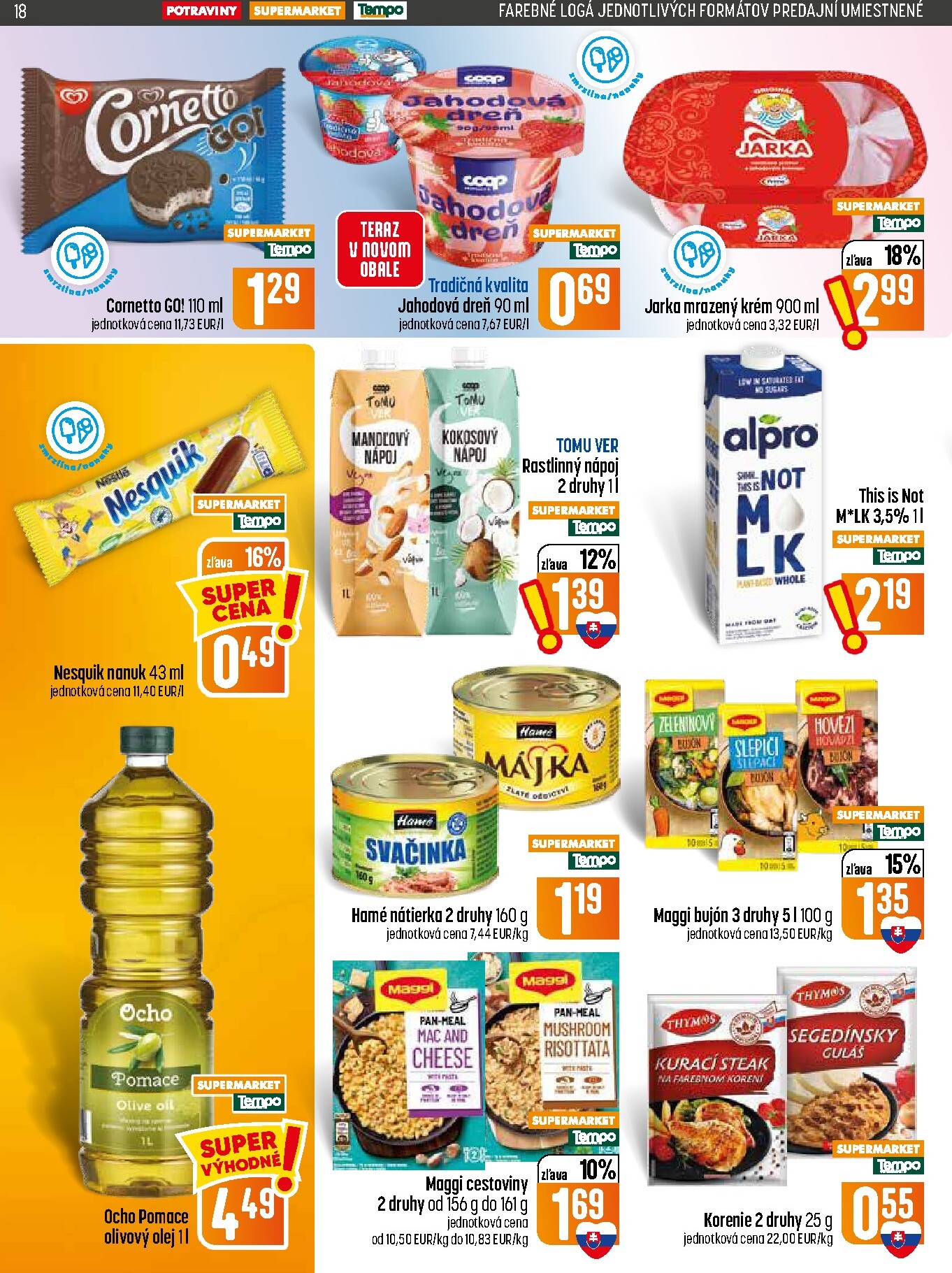 coop-jednota - Nový COOP Jednota leták od štvrtka, 30.07.2026 do stredy, 05.08.2026 - page: 18