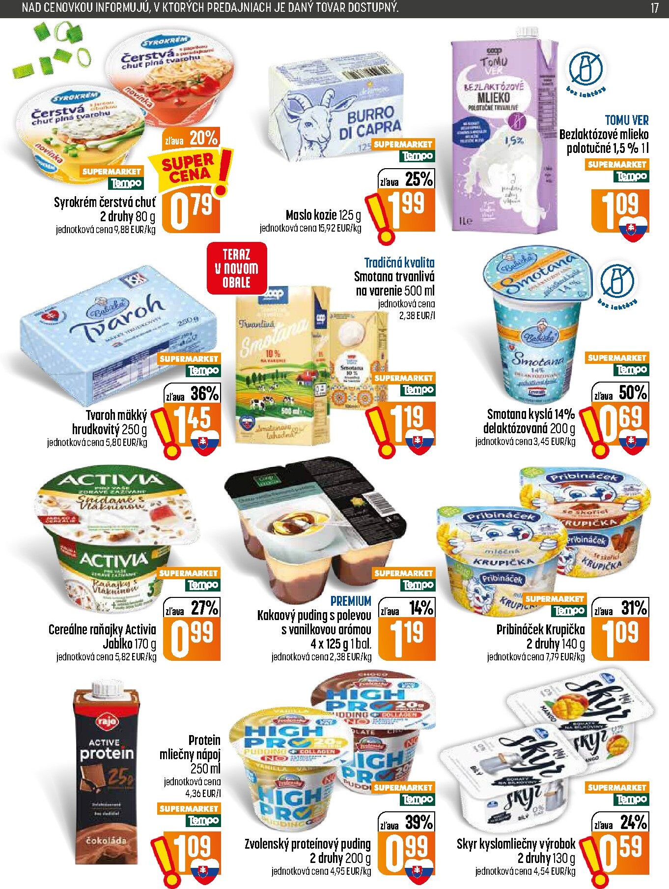 coop-jednota - Nový COOP Jednota leták od štvrtka, 30.07.2026 do stredy, 05.08.2026 - page: 17
