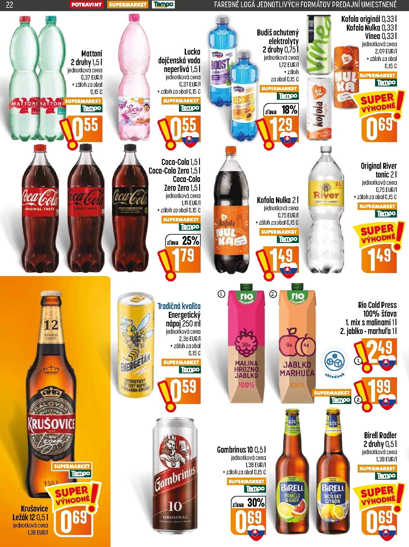 coop-jednota - Nový COOP Jednota leták od štvrtka, 06.08.2026 do stredy, 12.08.2026 - page: 22