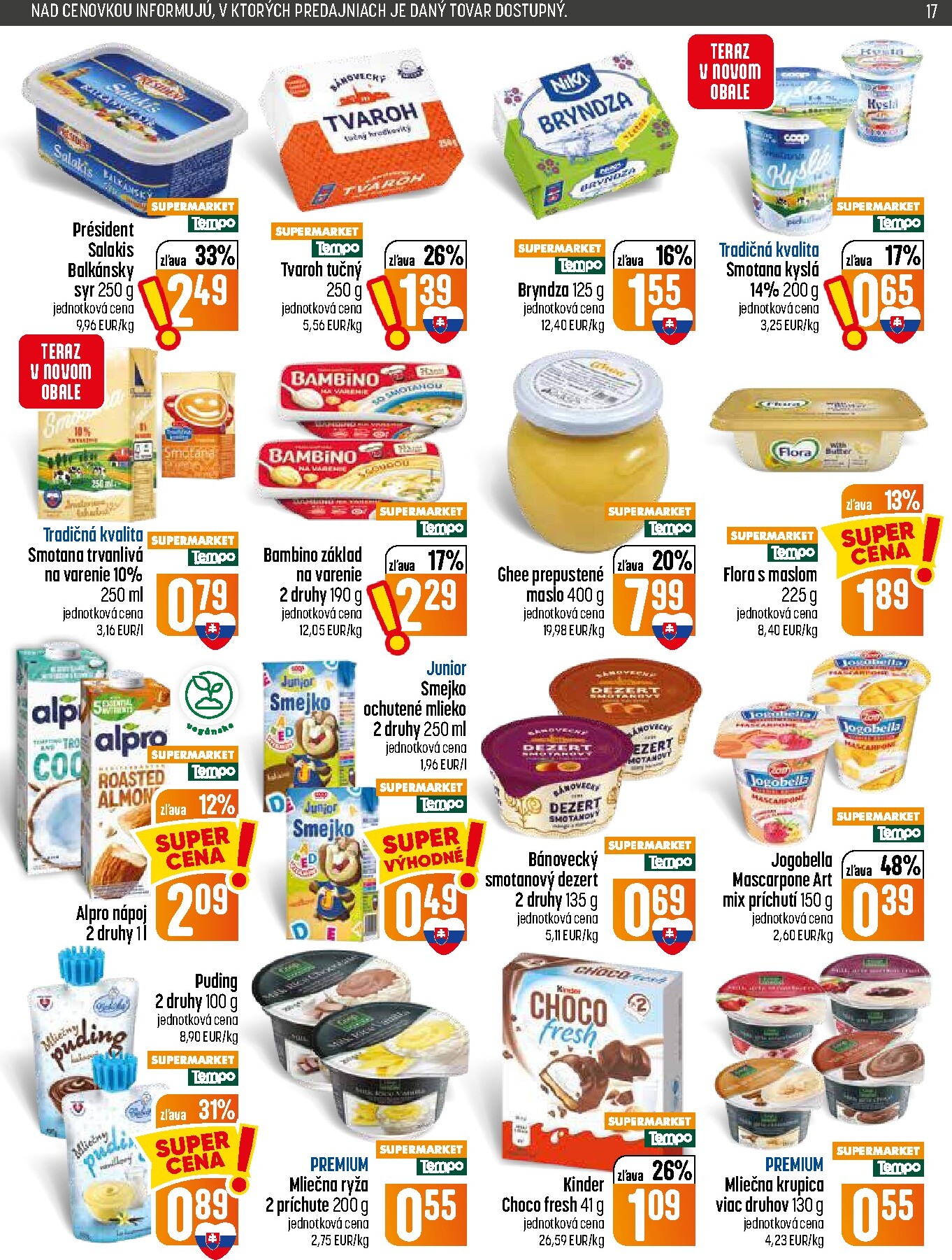 coop-jednota - Nový COOP Jednota leták od štvrtka, 06.08.2026 do stredy, 12.08.2026 - page: 17