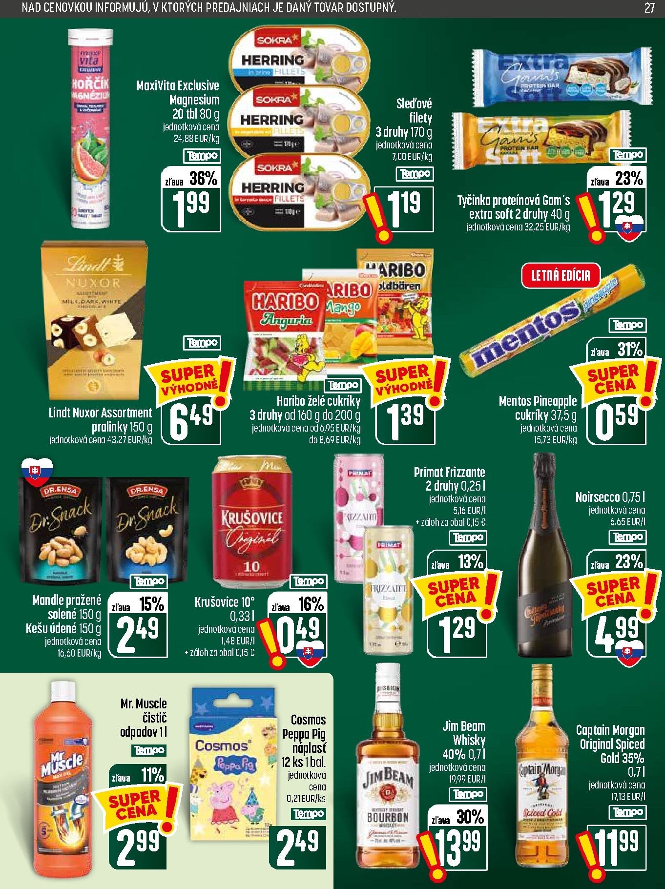 coop-jednota - Nový COOP Jednota leták od štvrtka, 06.08.2026 do stredy, 12.08.2026 - page: 27