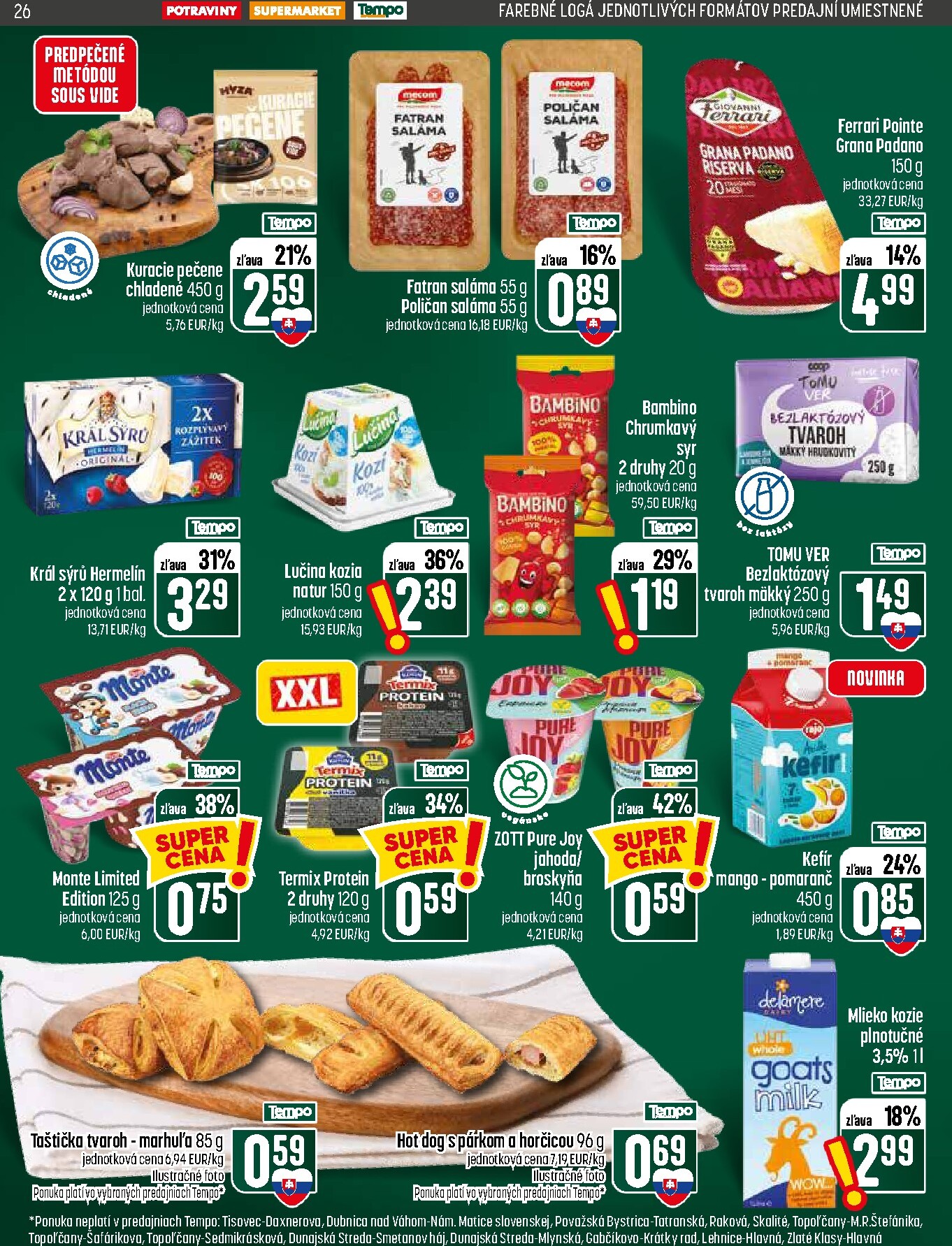coop-jednota - Nový COOP Jednota leták od štvrtka, 06.08.2026 do stredy, 12.08.2026 - page: 26
