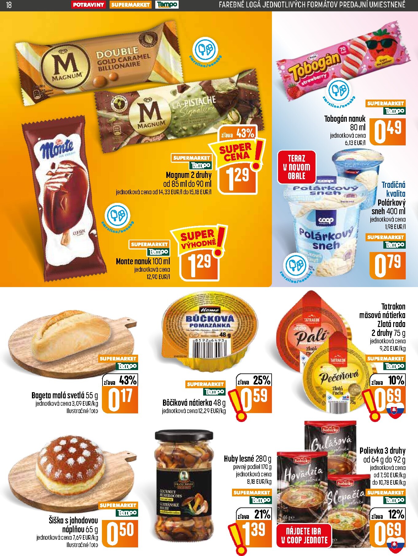 coop-jednota - Nový COOP Jednota leták od štvrtka, 06.08.2026 do stredy, 12.08.2026 - page: 18