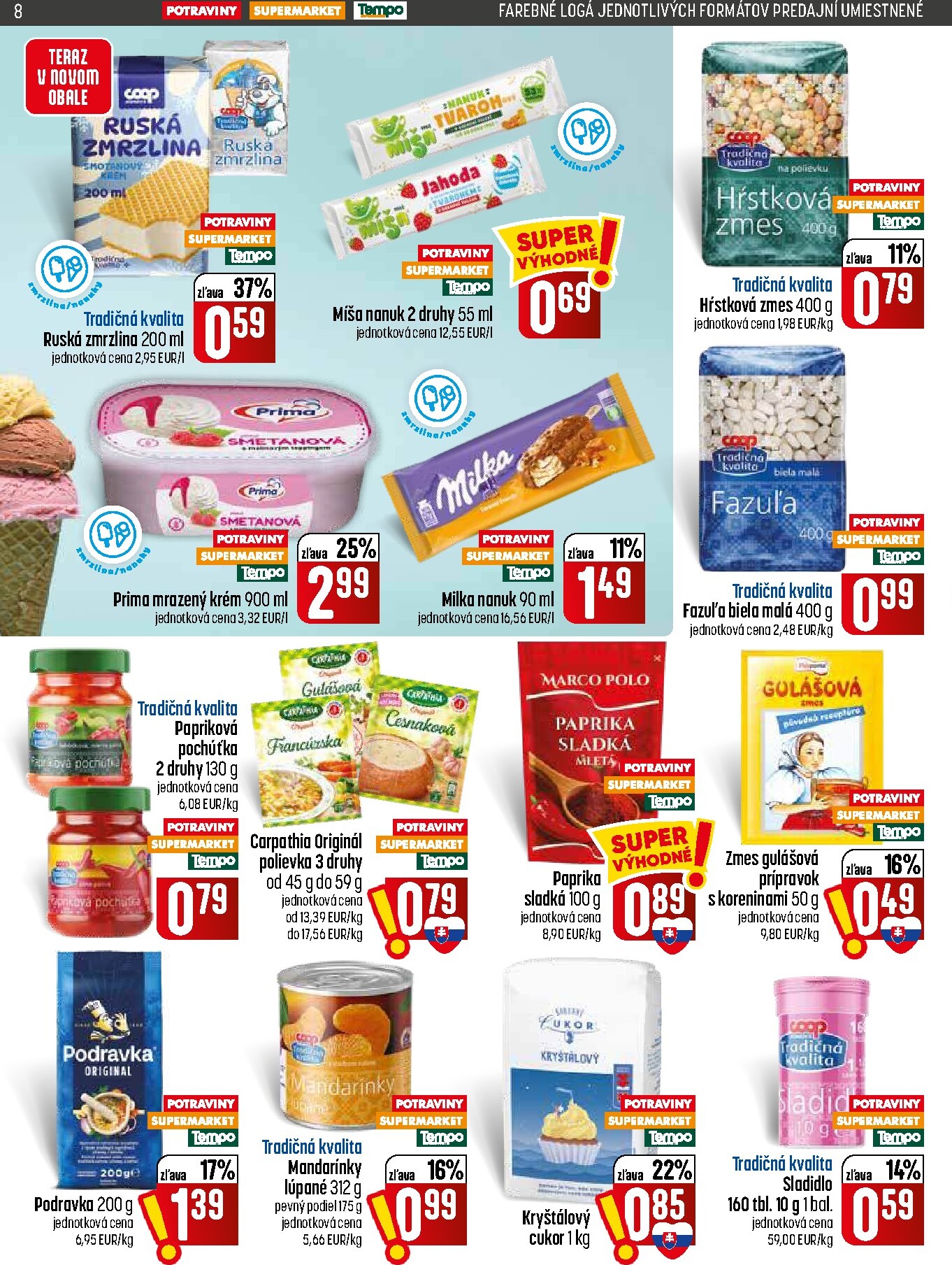 coop-jednota - Nový COOP Jednota leták od štvrtka, 06.08.2026 do stredy, 12.08.2026 - page: 8