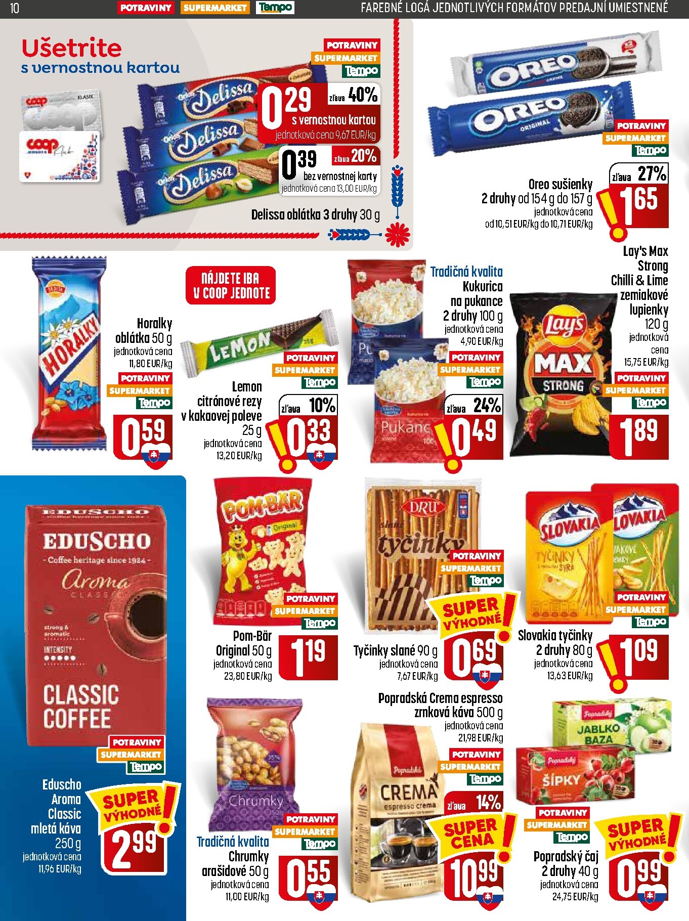 coop-jednota - Nový COOP Jednota leták od štvrtka, 06.08.2026 do stredy, 12.08.2026 - page: 10