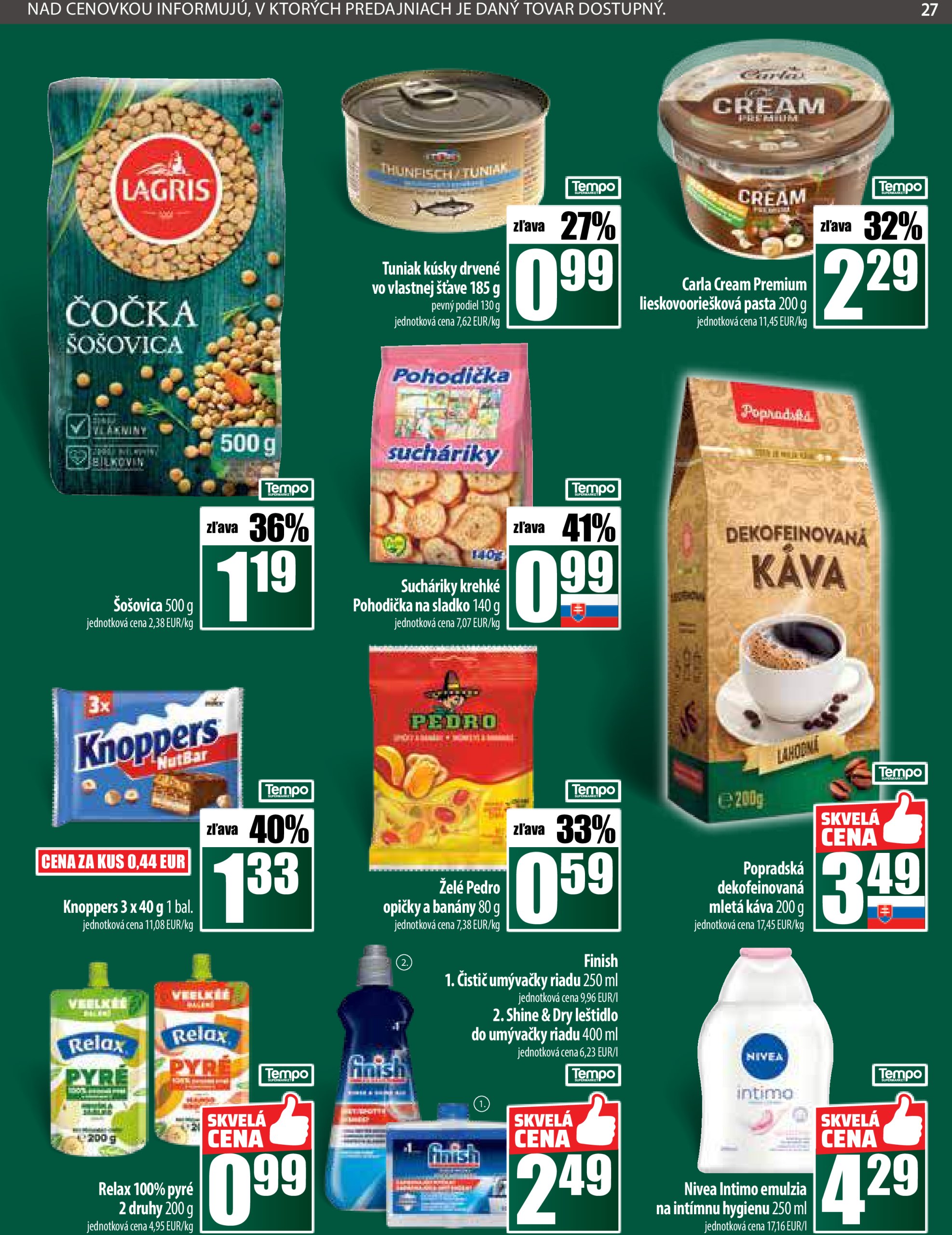 coop-jednota - COOP Jednota leták platný od 13.03. - 19.03. - page: 27