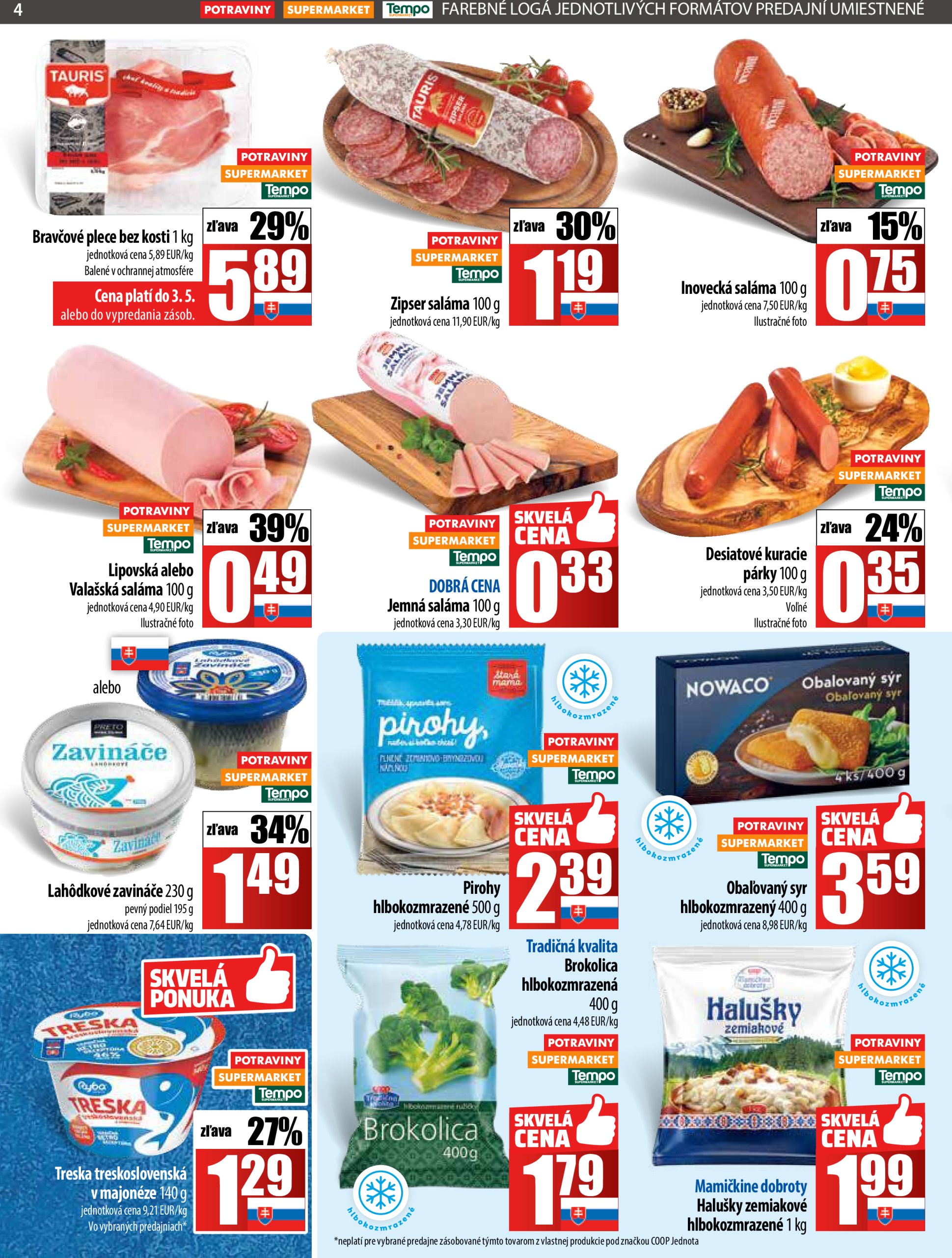 coop-jednota - COOP Jednota leták platný od 30.04. - 07.05. - page: 4