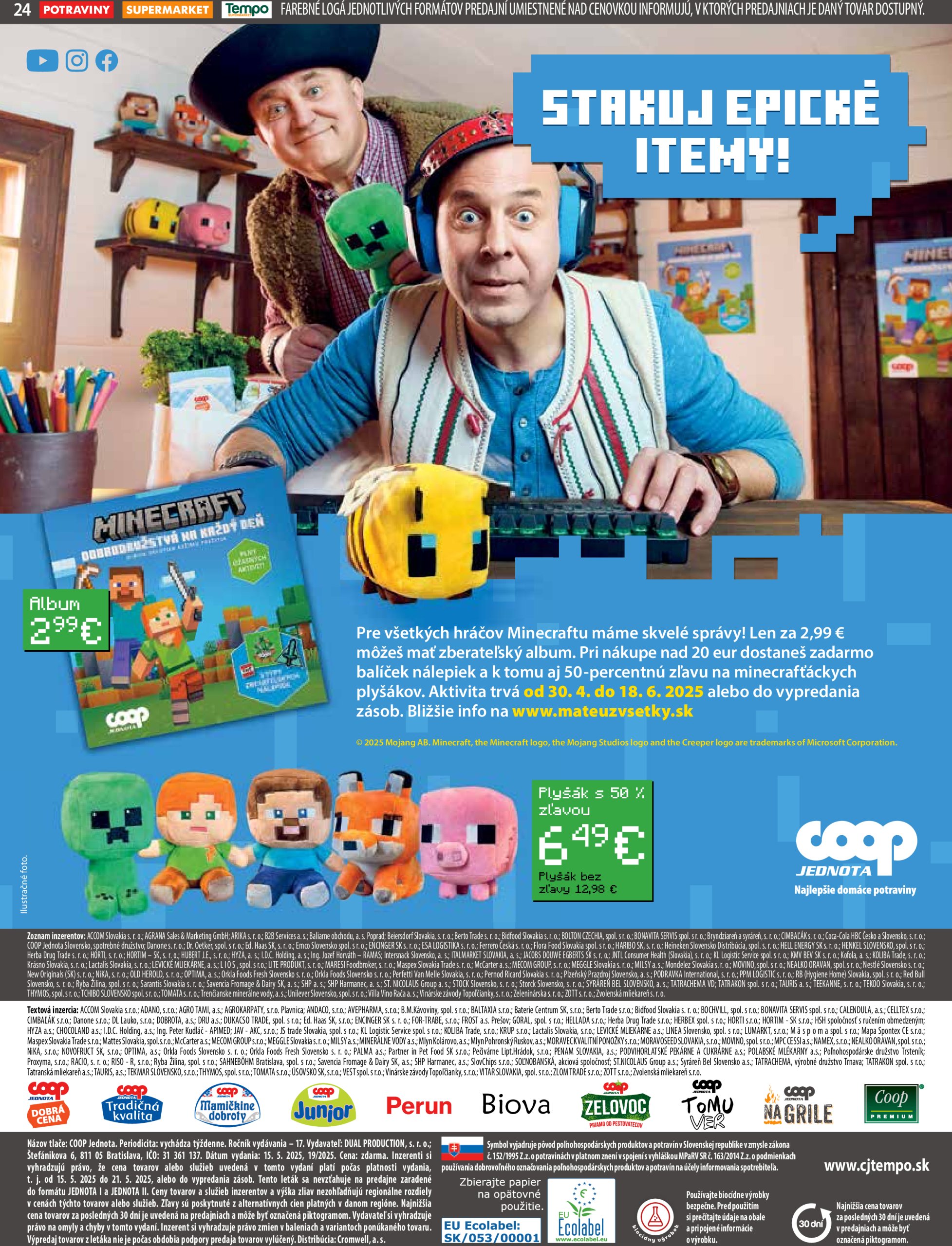 coop-jednota - COOP Jednota leták platný od 15.05. - 21.05. - page: 24