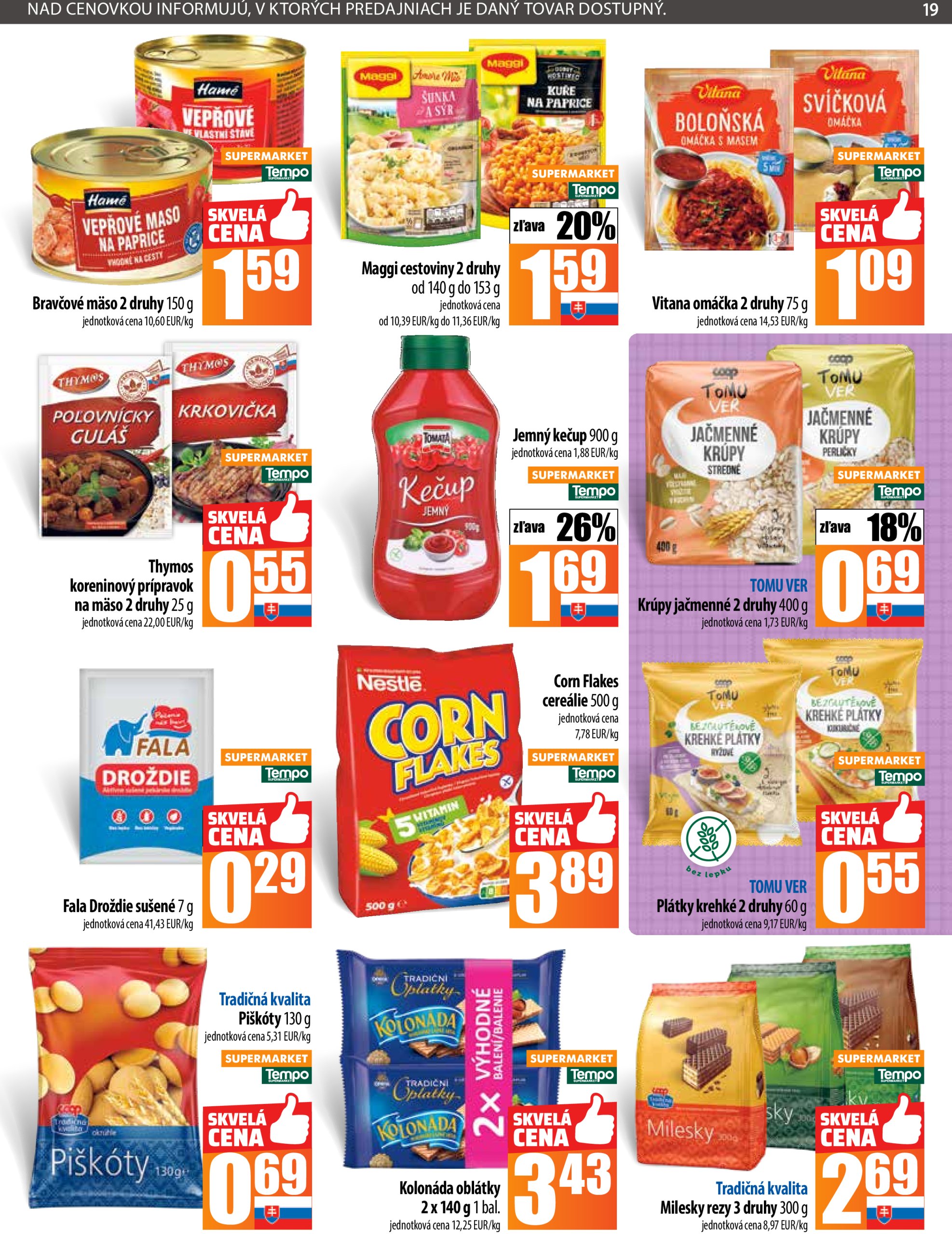 coop-jednota - COOP Jednota leták platný od 15.05. - 21.05. - page: 19