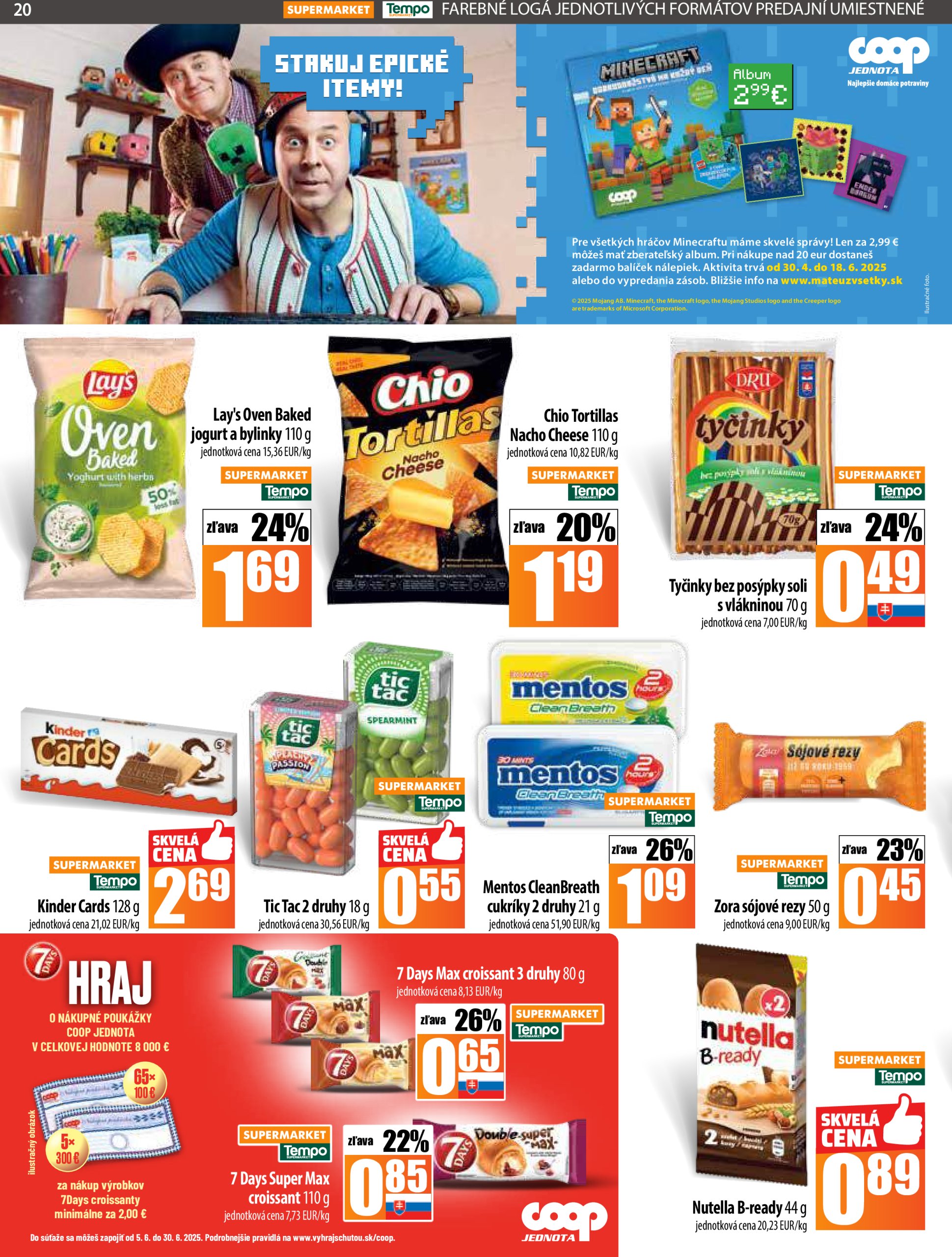 coop-jednota - Leták COOP Jednota - Tempo platný od 12.06. do 18.06. - page: 20