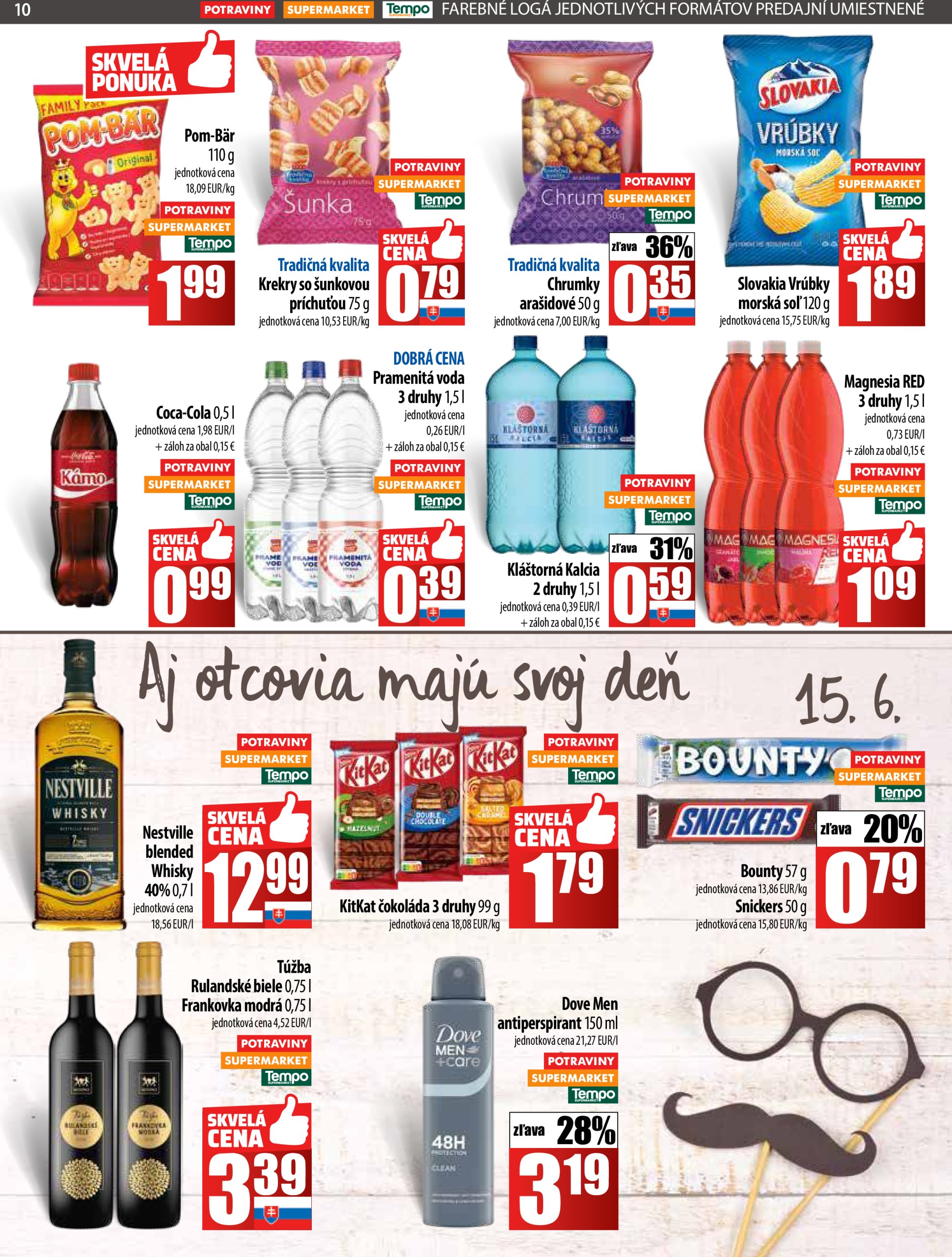 coop-jednota - Leták COOP Jednota - Tempo platný od 12.06. do 18.06. - page: 10