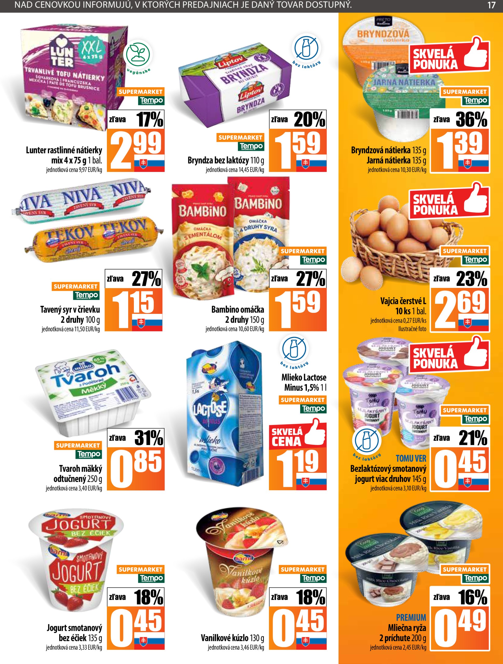 coop-jednota - Leták COOP Jednota - Tempo platný od 12.06. do 18.06. - page: 17