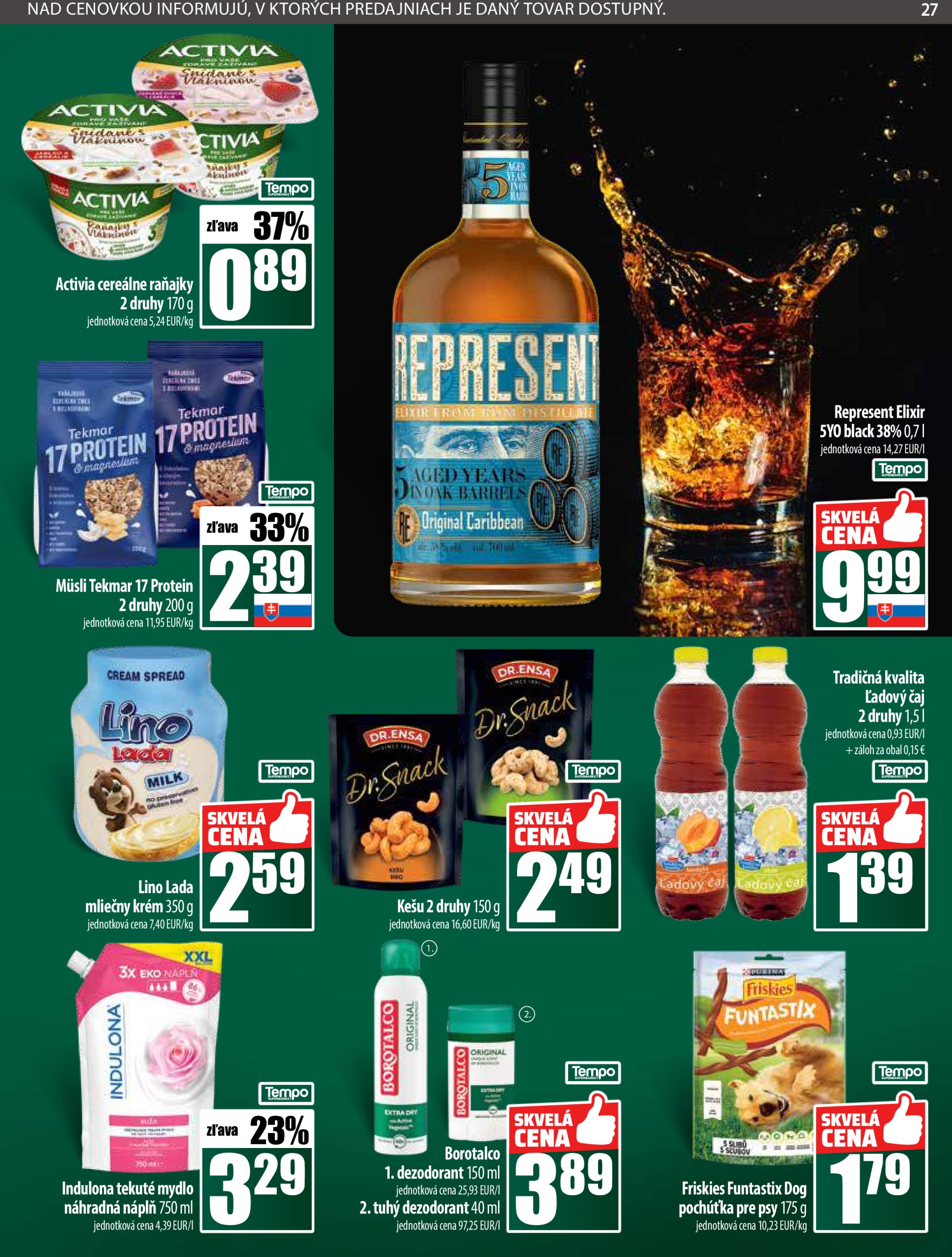 coop-jednota - Leták COOP Jednota - Tempo platný od 12.06. do 18.06. - page: 27