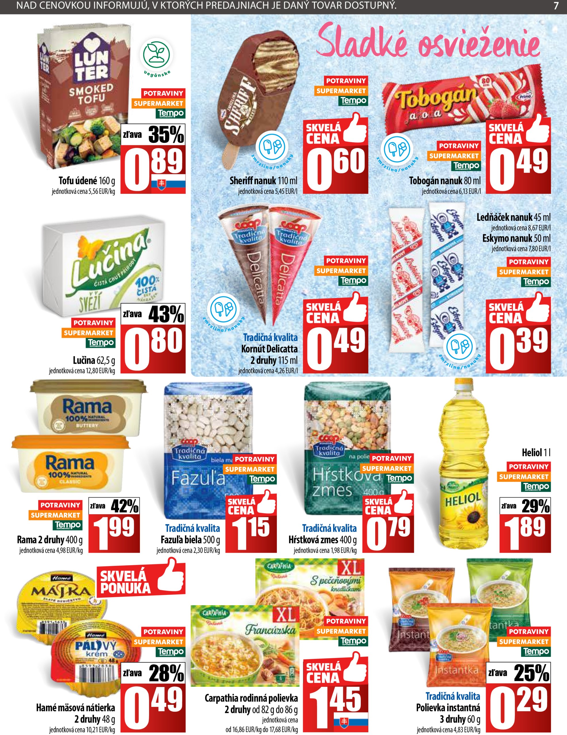 coop-jednota - Leták COOP Jednota - Tempo platný od 12.06. do 18.06. - page: 7