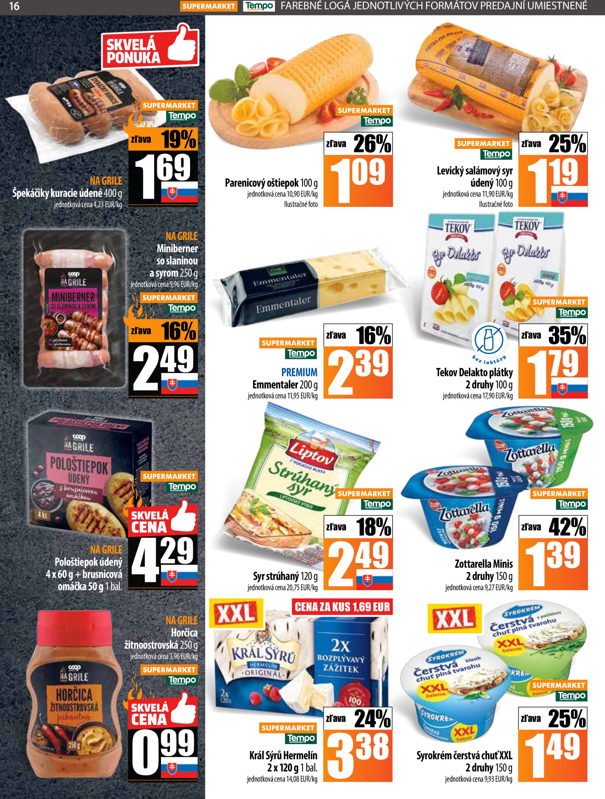 coop-jednota - Leták COOP Jednota - Tempo platný od 12.06. do 18.06. - page: 16