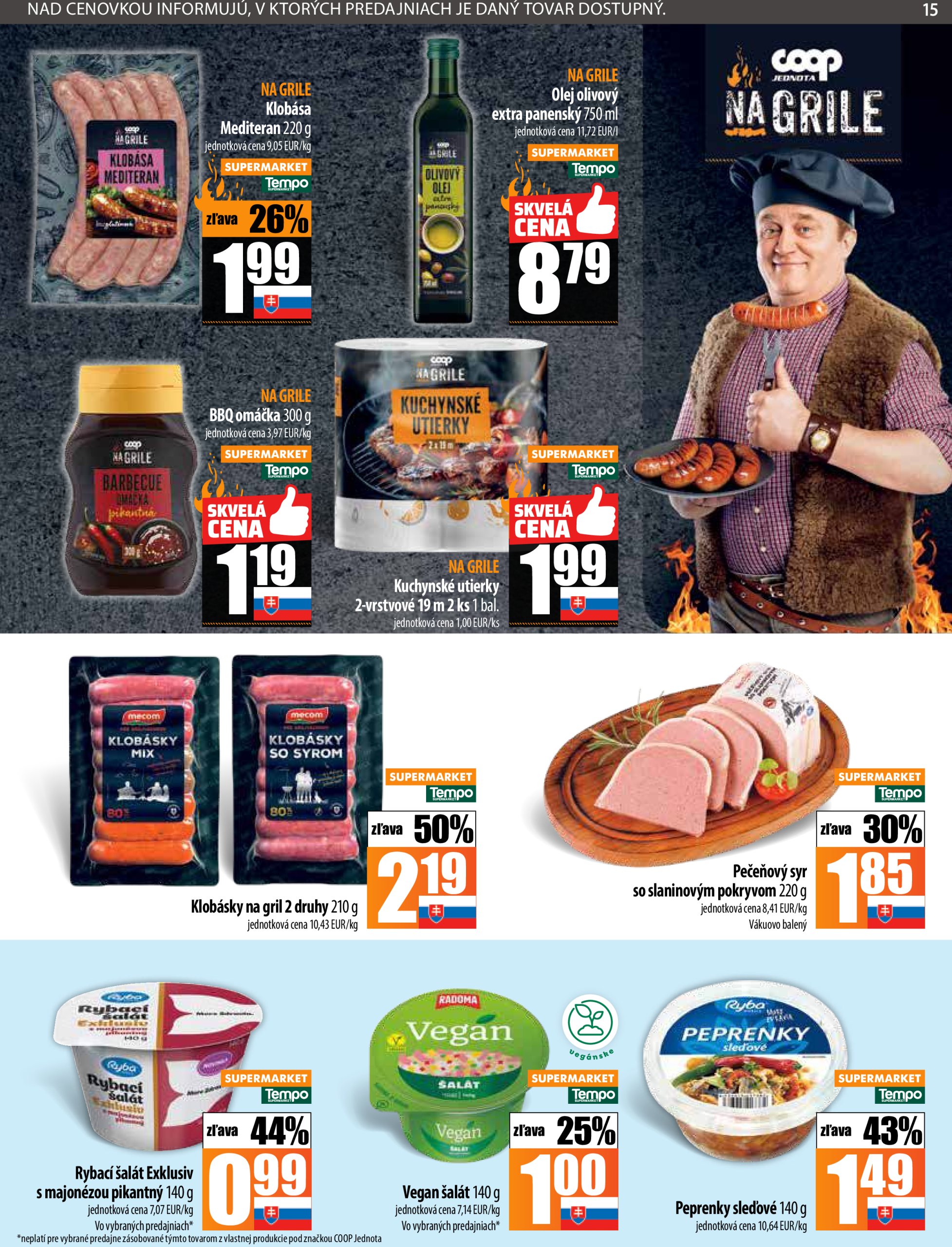coop-jednota - Leták COOP Jednota platný od 19.06. do 25.06. - page: 15