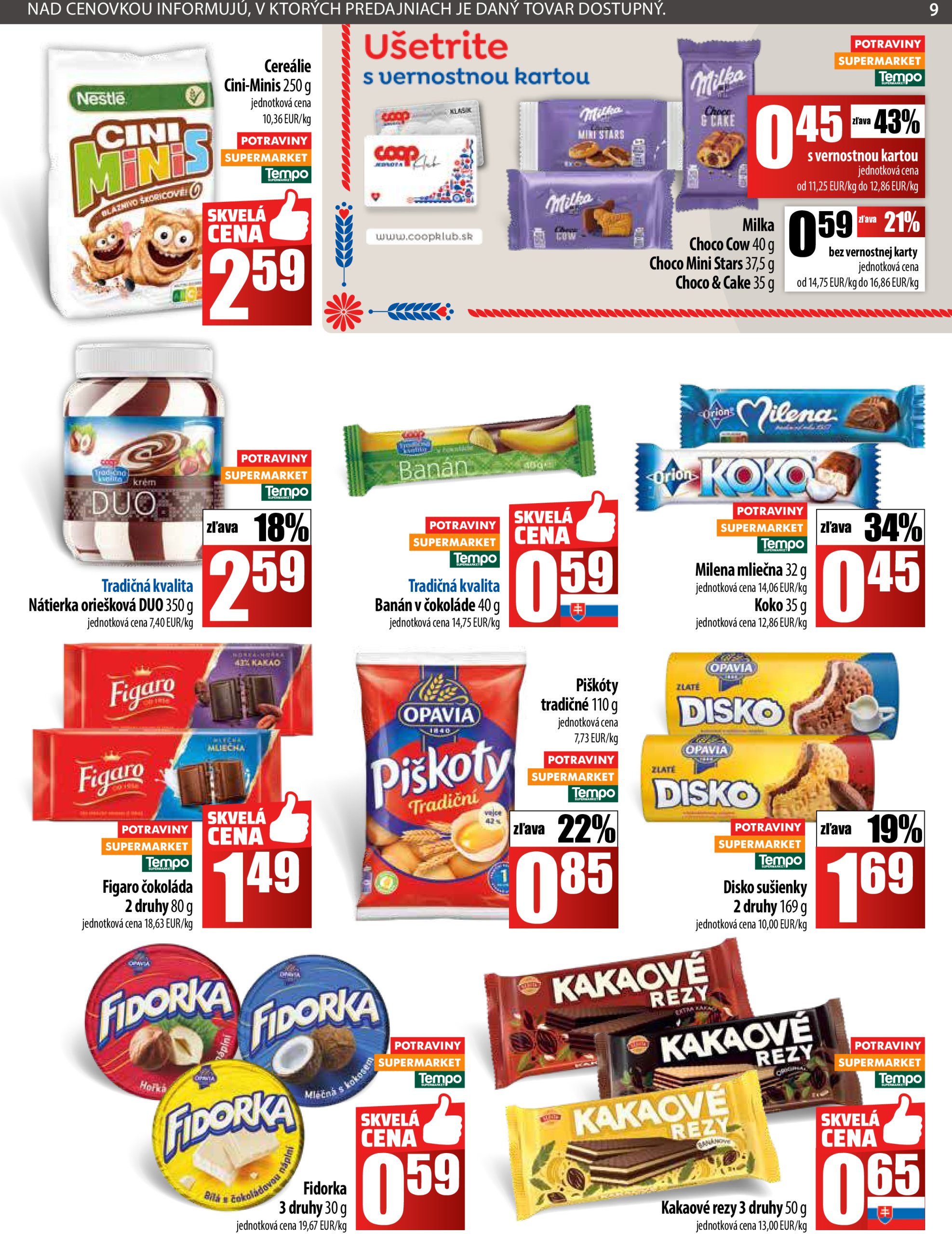 coop-jednota - Leták COOP Jednota platný od 19.06. do 25.06. - page: 9