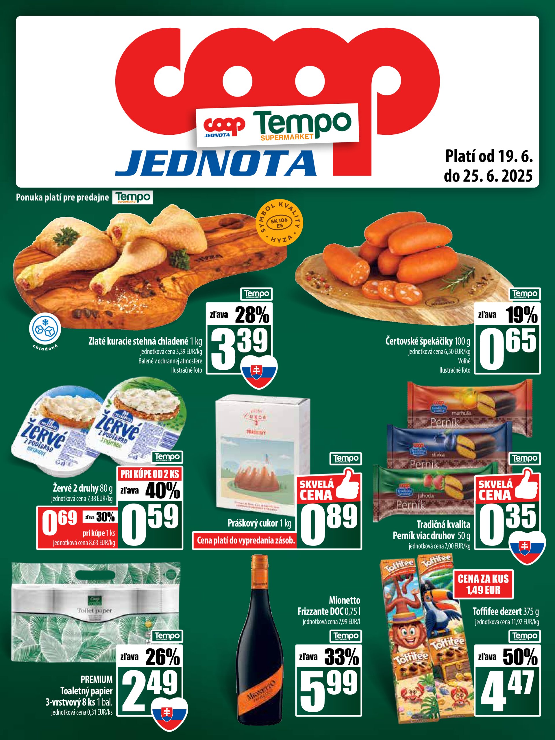 coop-jednota - Leták COOP Jednota platný od 19.06. do 25.06. - page: 25
