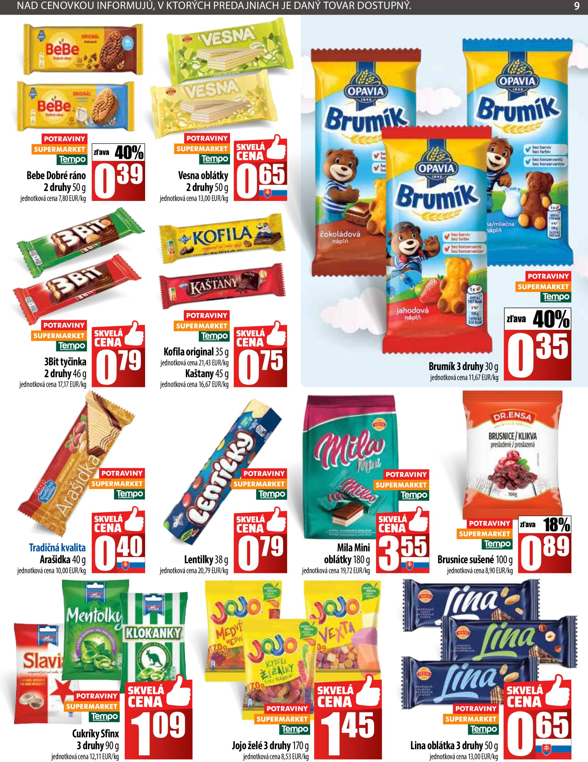 coop-jednota - Leták COOP Jednota platný od 03.07. do 09.07. - page: 9